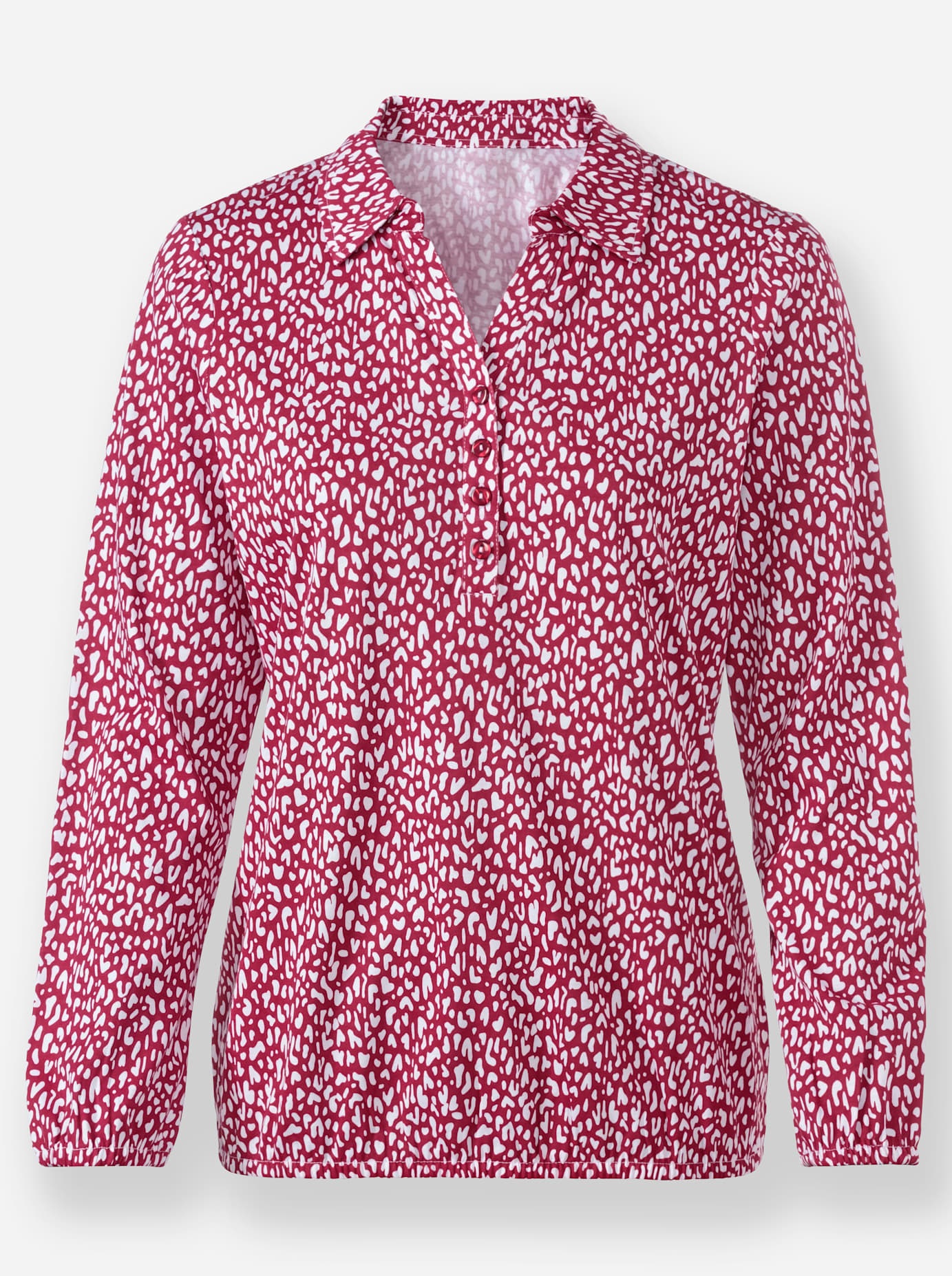 Inspirationen Poloshirt »Langarm-Shirt«, (1 tlg.)