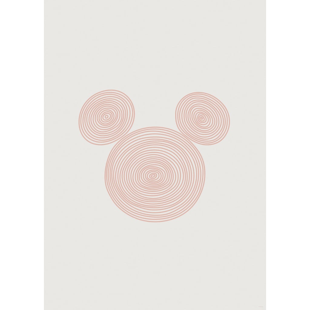 Komar Wandbild »Pink Curls«, (1 St.), Deutsches Premium-Poster Fotopapier mit seidenmatter Oberfläche und hoher Lichtbeständigkeit. Für fotorealistische Drucke mit gestochen scharfen Details und hervorragender Farbbrillanz.