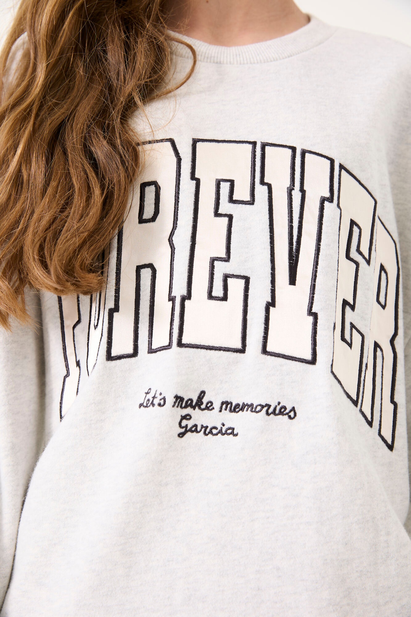 Garcia Sweatshirt, mit Frontprint, for Girls