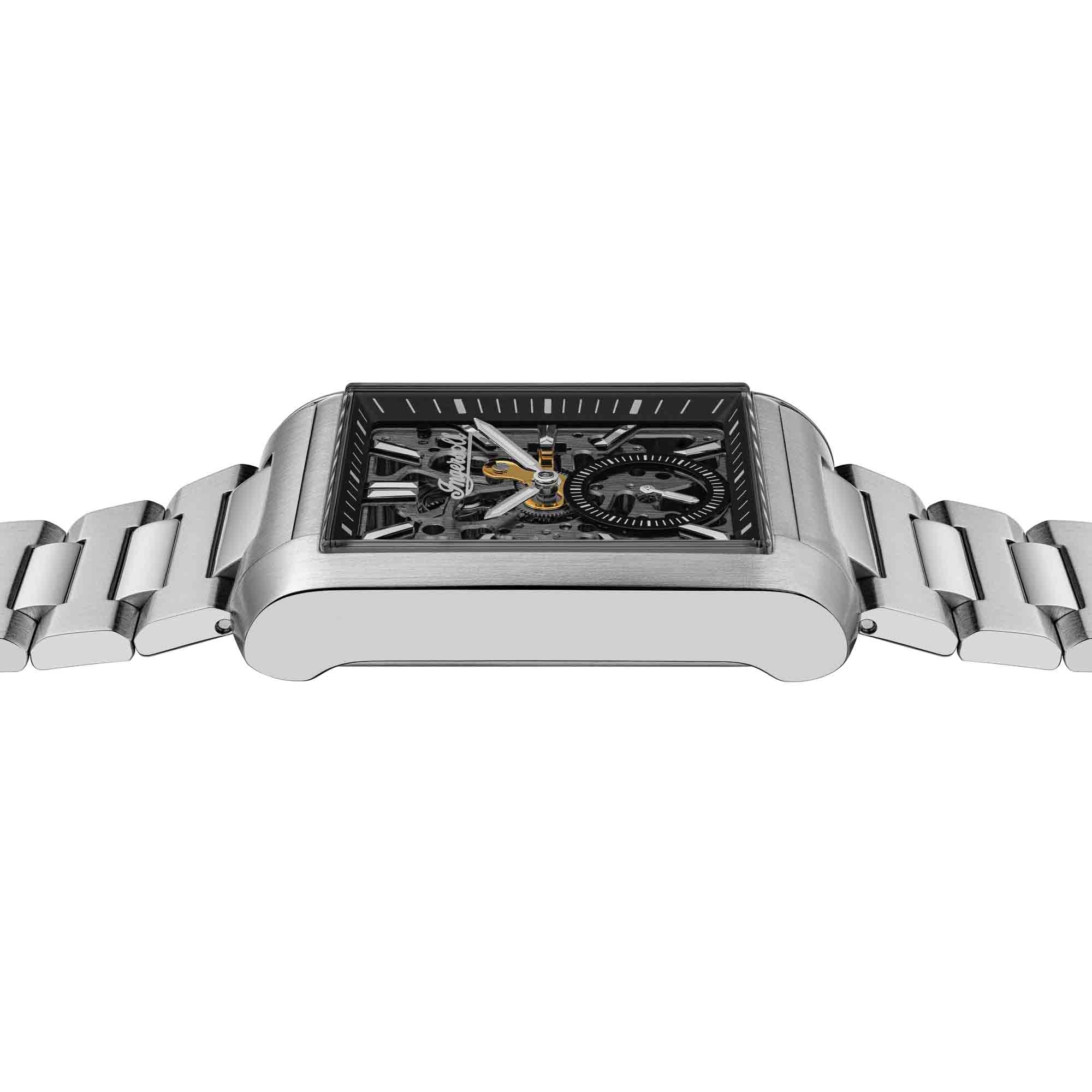 Ingersoll Automatikuhr »The Spur« Armbanduhr, Herrenuhr, Mechanische Uhr, Edelstahlarmband, analog