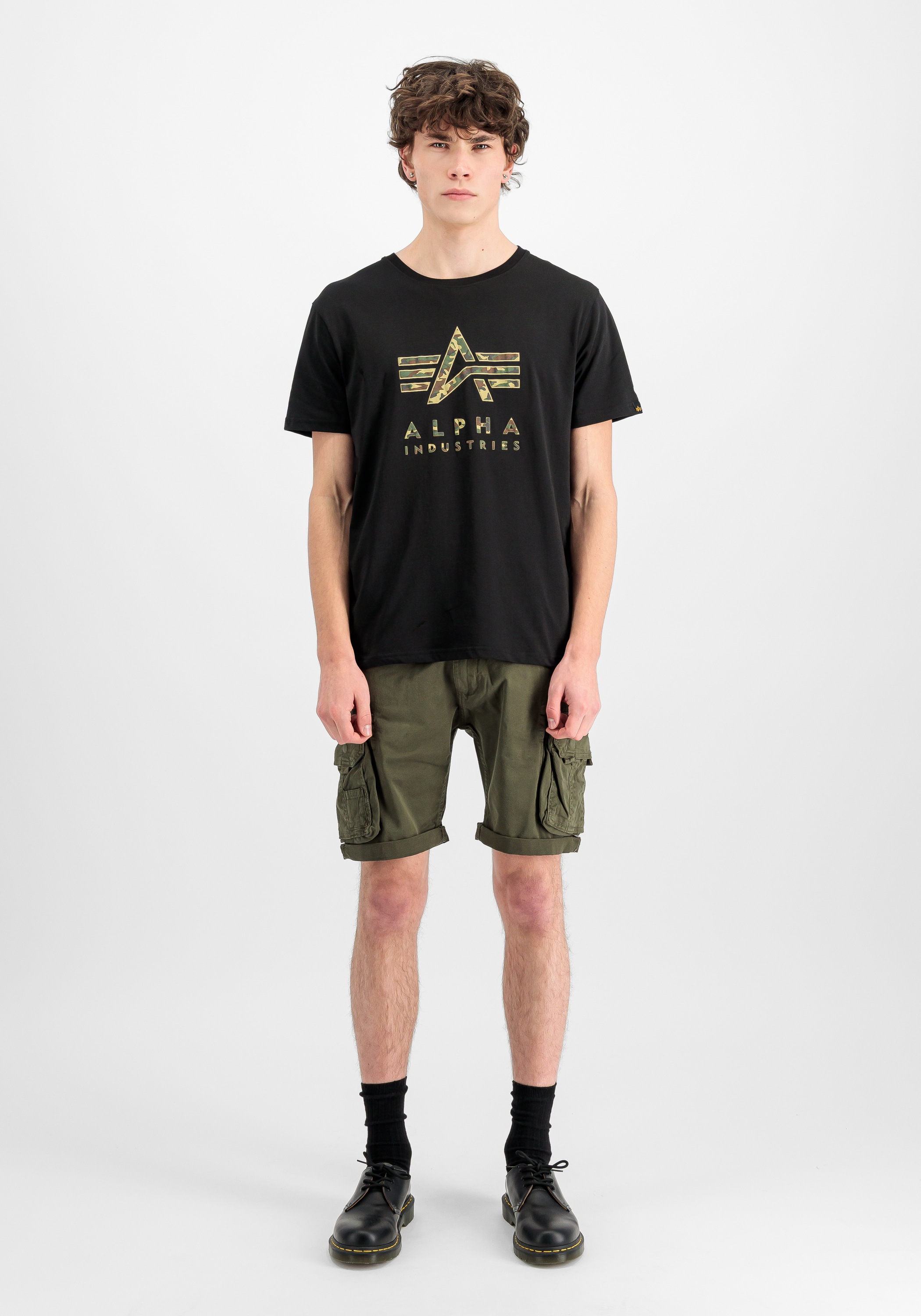 Alpha Industries T-Shirt »Camo Puff Print T-Shirt«