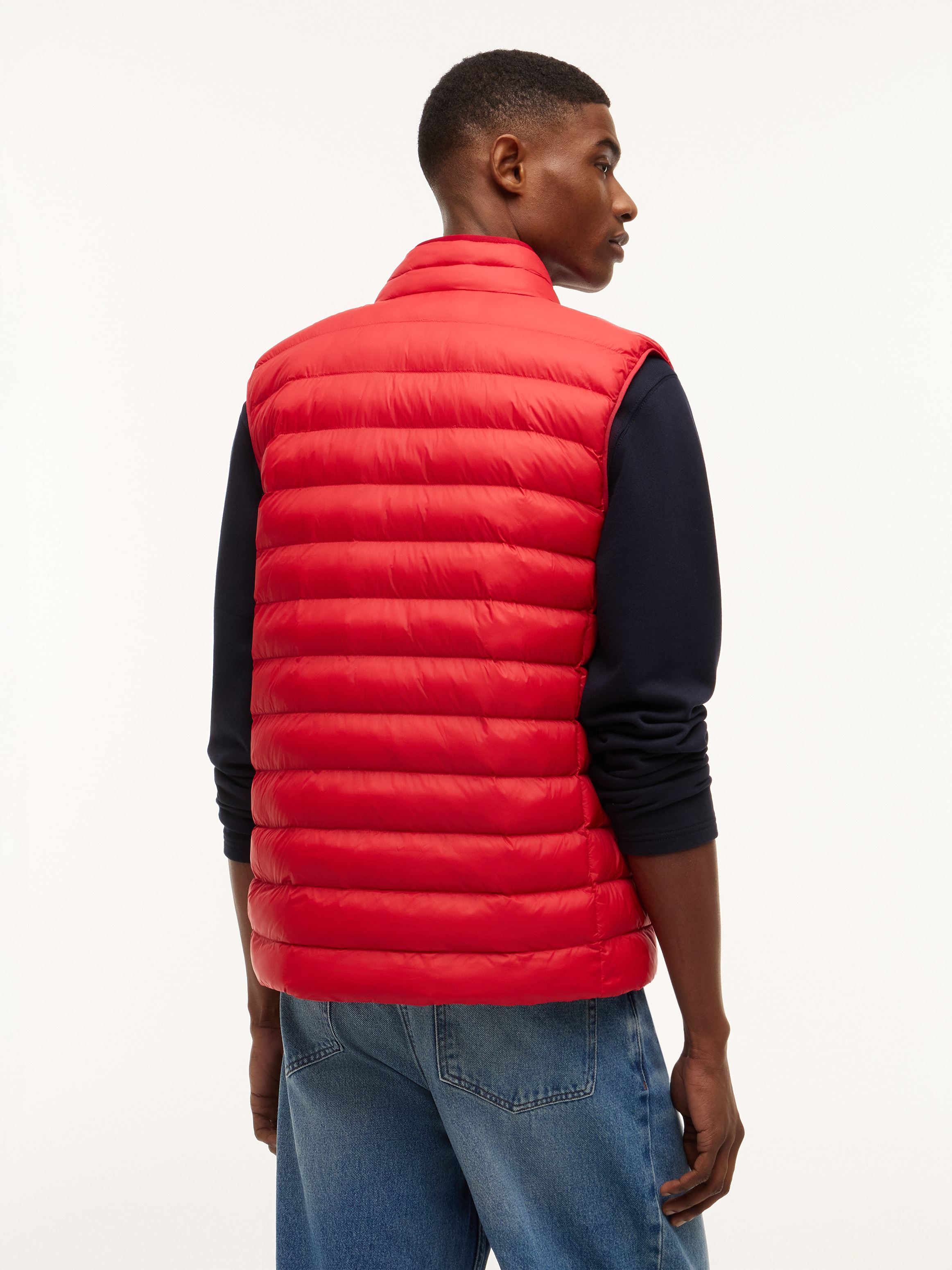 Tommy Hilfiger Steppweste »PACKABLE RECYCLED VEST« mit Logostickerei