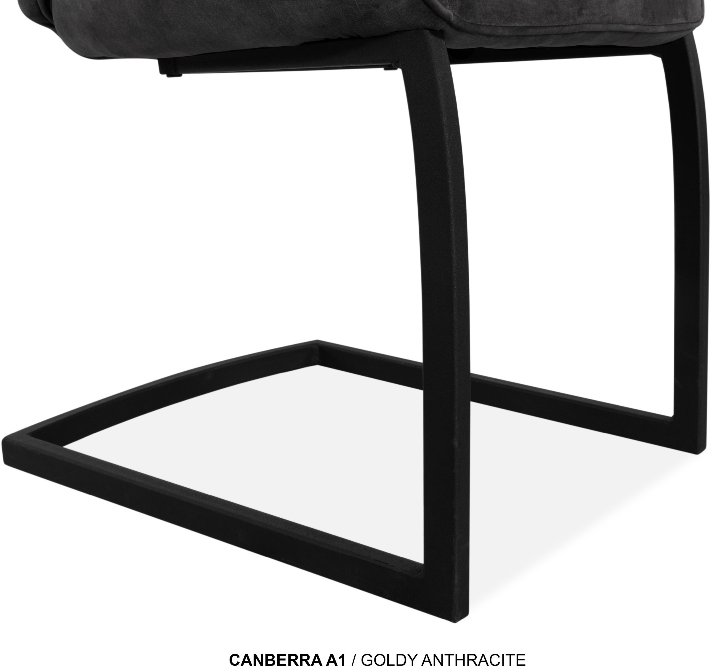 OMG Design Esszimmerstuhl »Canberra« (Set) 1 Stk.Esszimmerstuhl, pflegeleichter Samtvelour Bezug