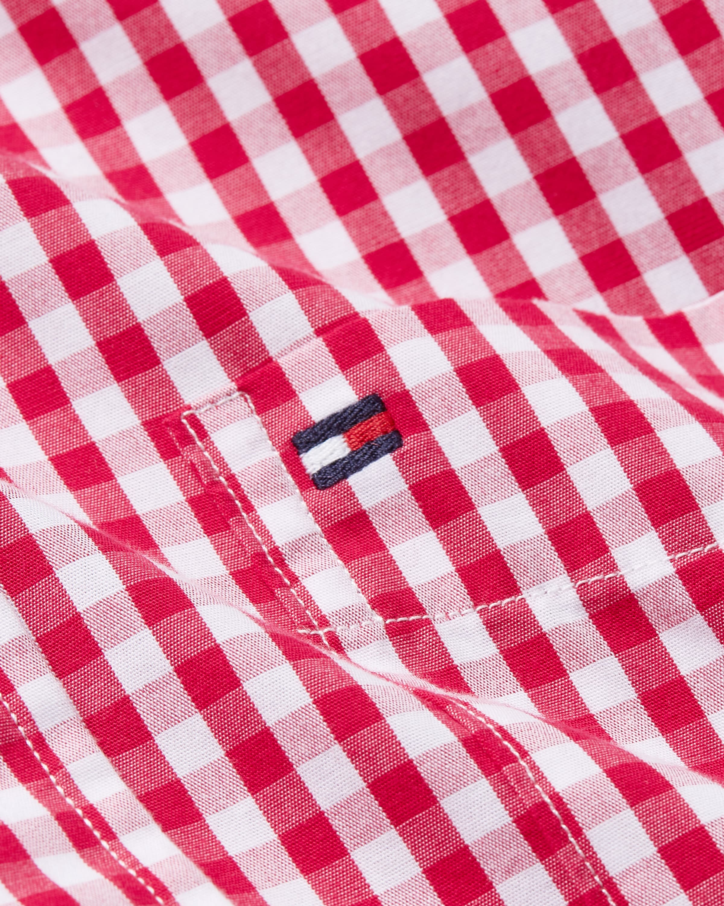Tommy Hilfiger Langarmhemd »FLEX POPLIN GINGHAM SHIRT«