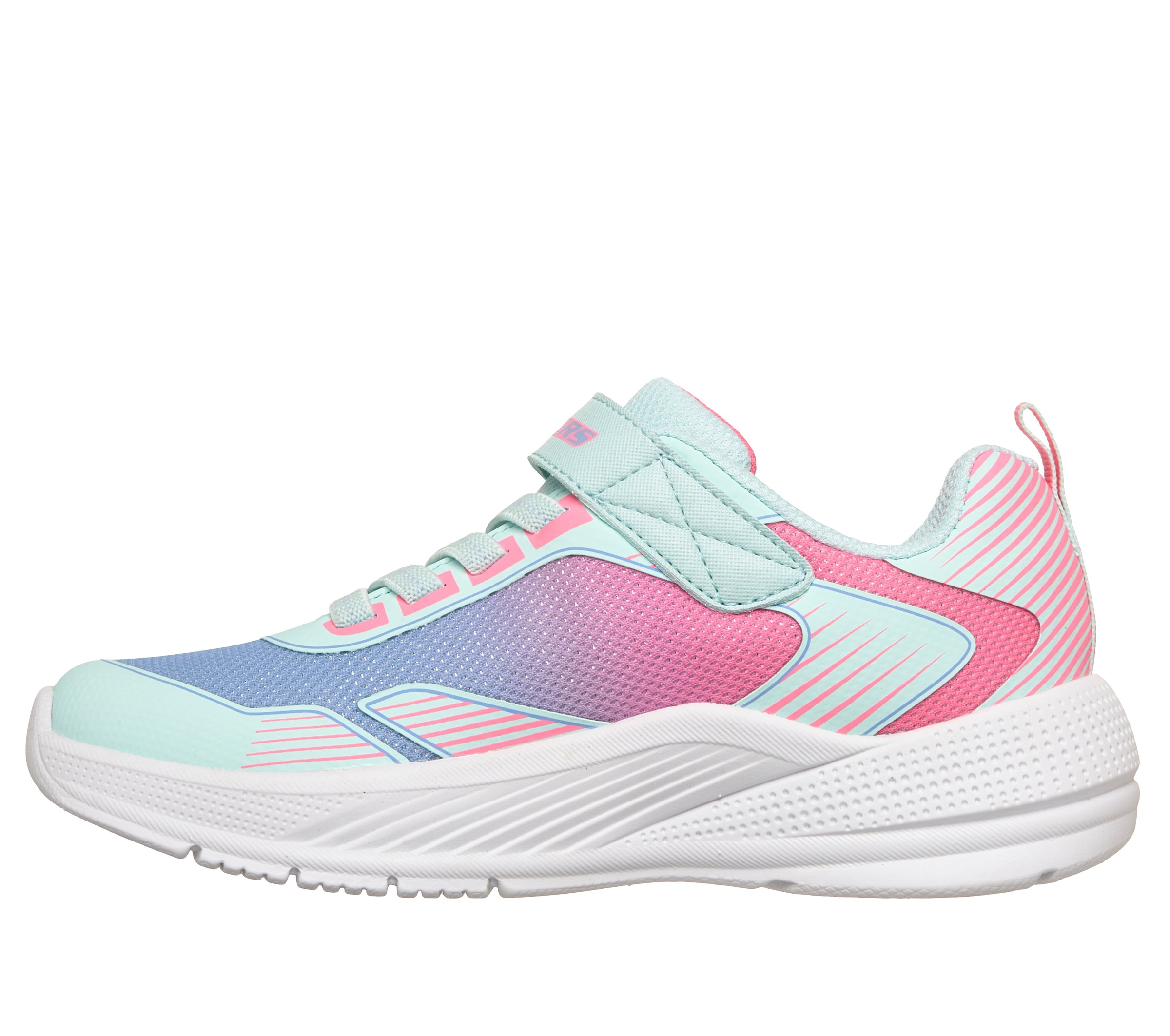 Skechers Sneaker »MICROSPEC ADVANCE«  Freizeitschuh mit Klettverschluss, Größenschablone zum Download