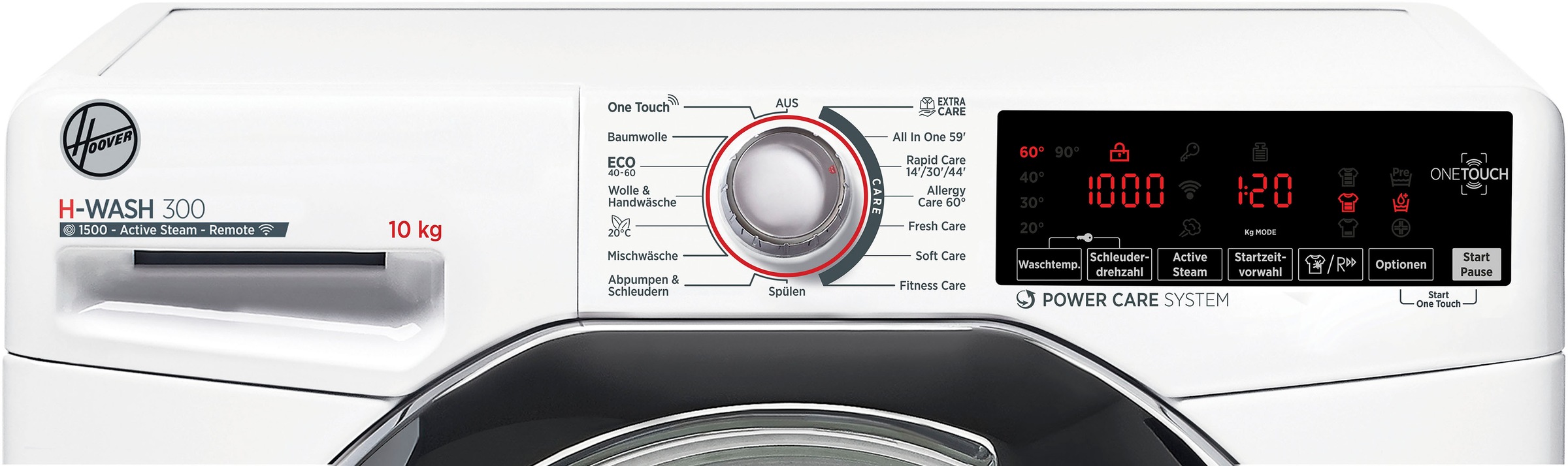 Hoover Waschmaschine »H3WSQ510TAMCE-84«, 10 kg, 1400 U/min