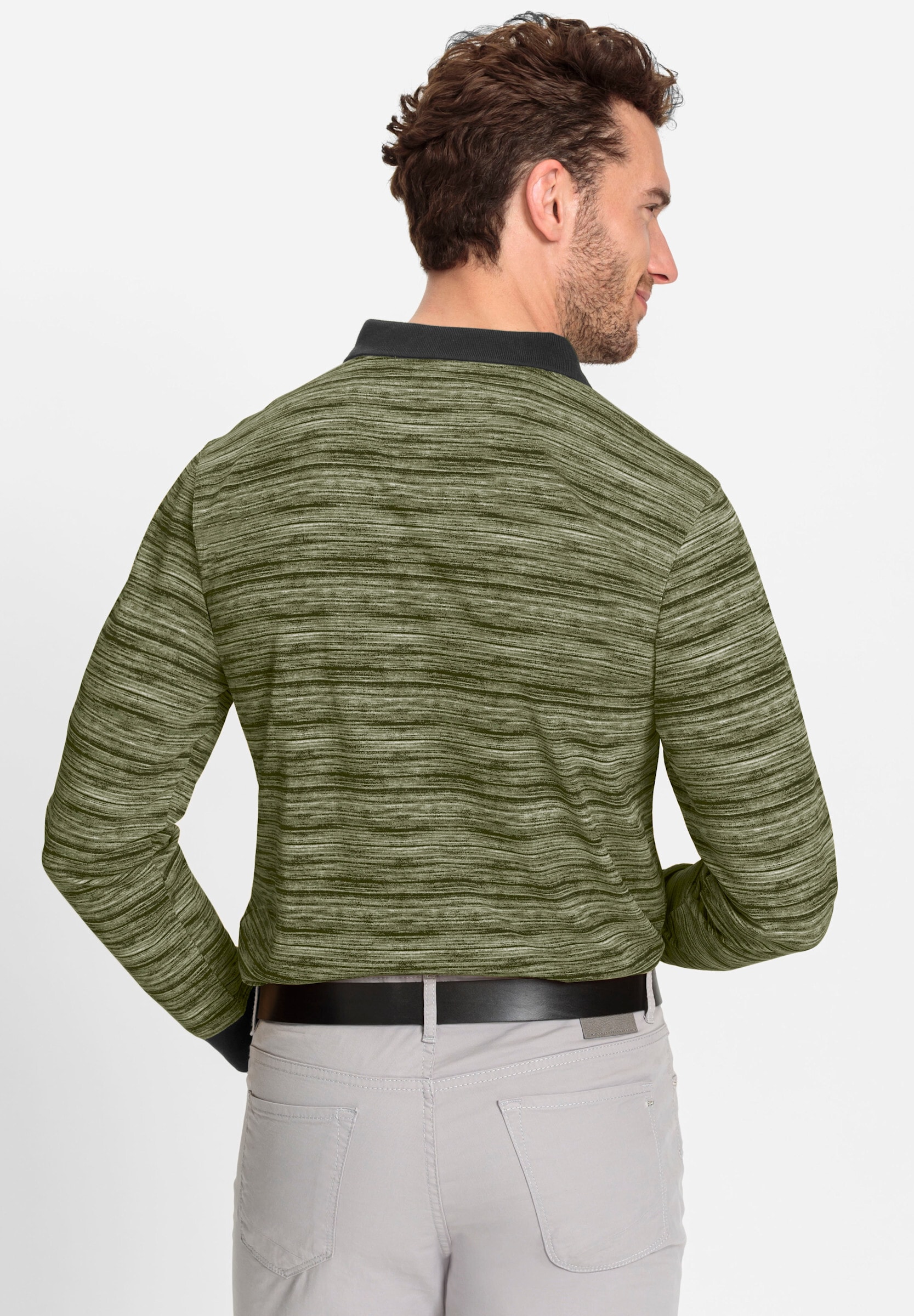Hajo Poloshirt »Langarm-Poloshirt Langarm-Poloshirt , temperaturausgleichend und bügelfrei«