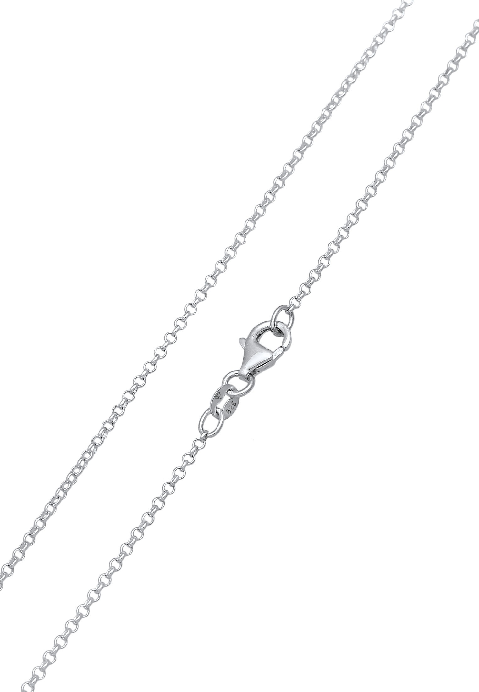 Kuzzoi Lange Kette »Halskette Herren Ankh Kreuz Anhänger 925 Silber«
