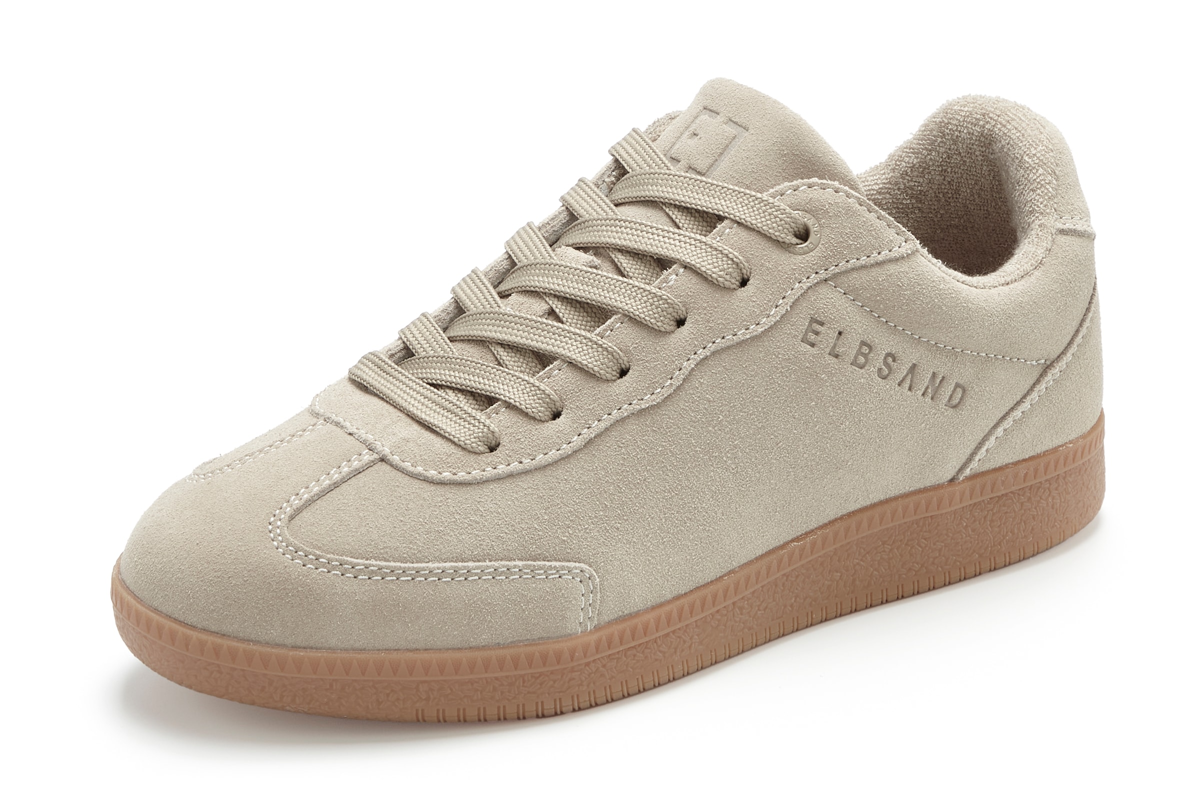 Elbsand Sneaker »Freizeitschuh, Schnürschuh, Turnschuh, Retro Sneaker, Lederschuh«  Ledersneaker, Schnürhalbschuh aus Leder im modernen Retro Look