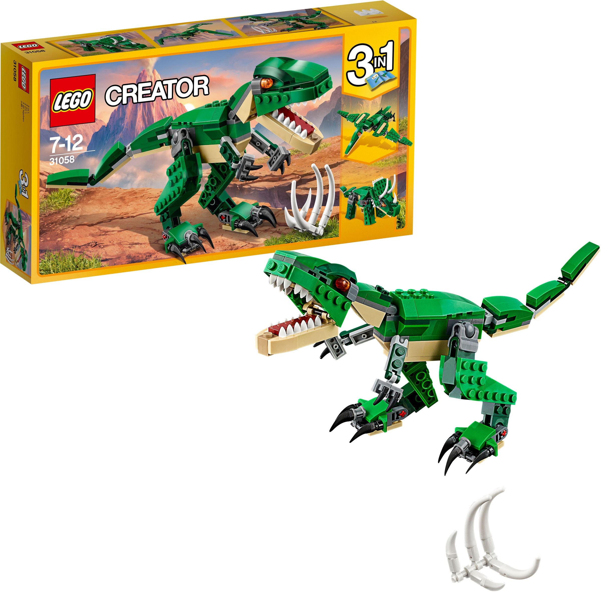 LEGO® Konstruktionsspielsteine »Dinosaurier (31058), LEGO® Creator«, (174 St.)