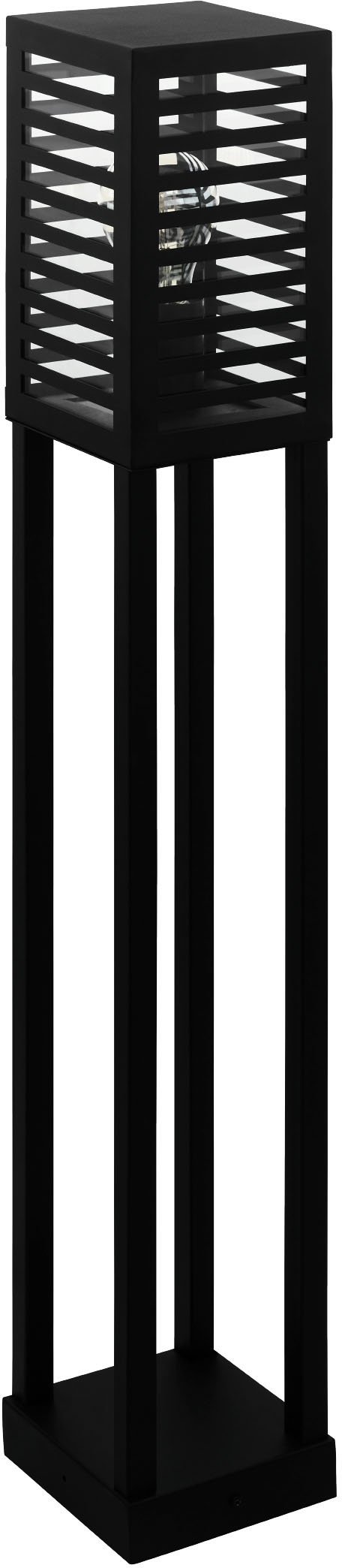 Edelstahl - Stehleuchte »BASALGO-Z«, aus - inkl. schwarz EGLO 1X9W online in Stehlampe bestellen E27