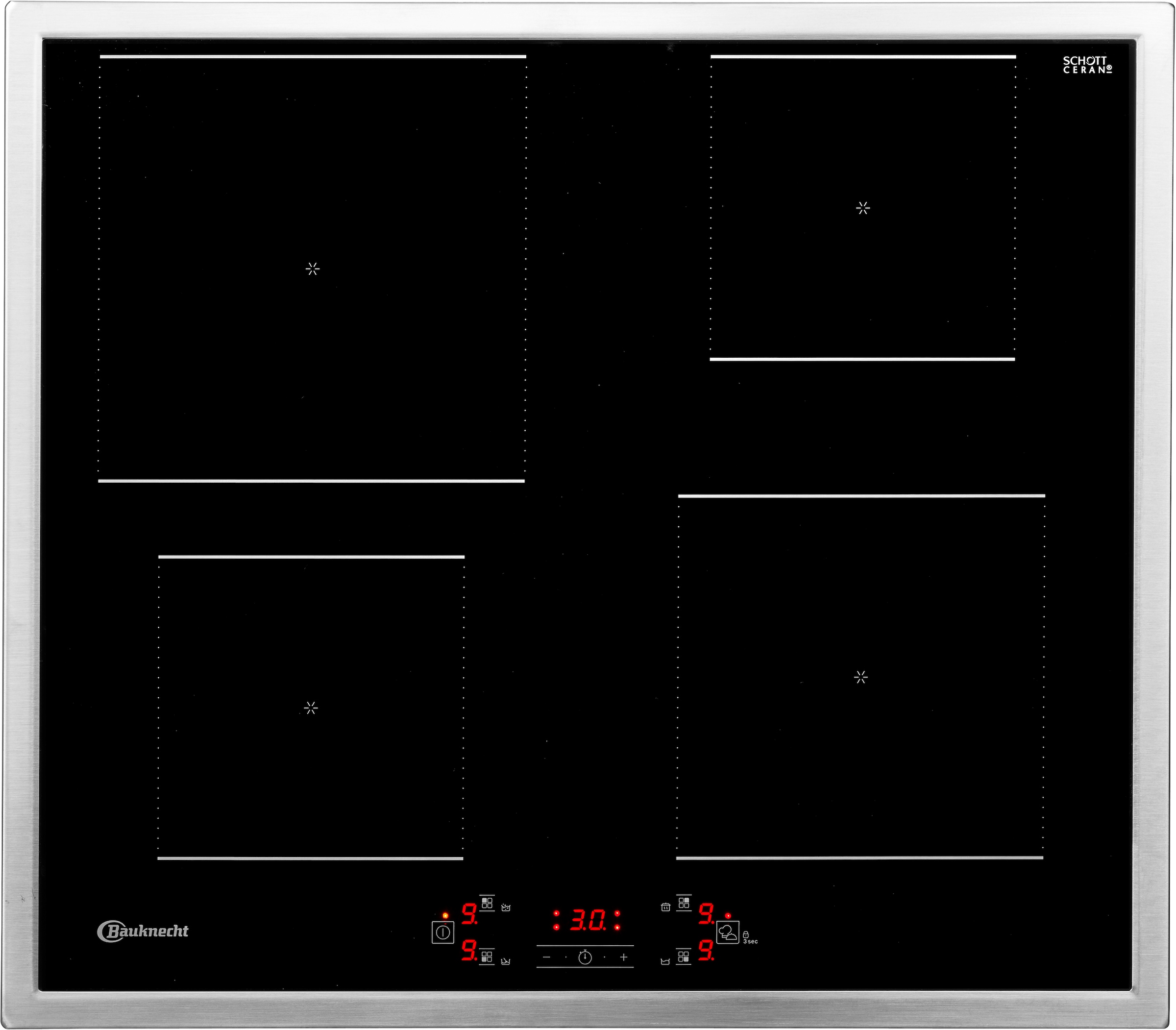 BAUKNECHT Backofen-Set »BAKO 920 Airfry« mit Teilauszug FlexiClean - zwei mühelose Reinigungsfunktionen (Pyrolyse & Hydrolyse) je nach Bedarf Set, 2 Stk. tlg. AirFry-Funktion – die gesündere Alternative zur Fritteuse