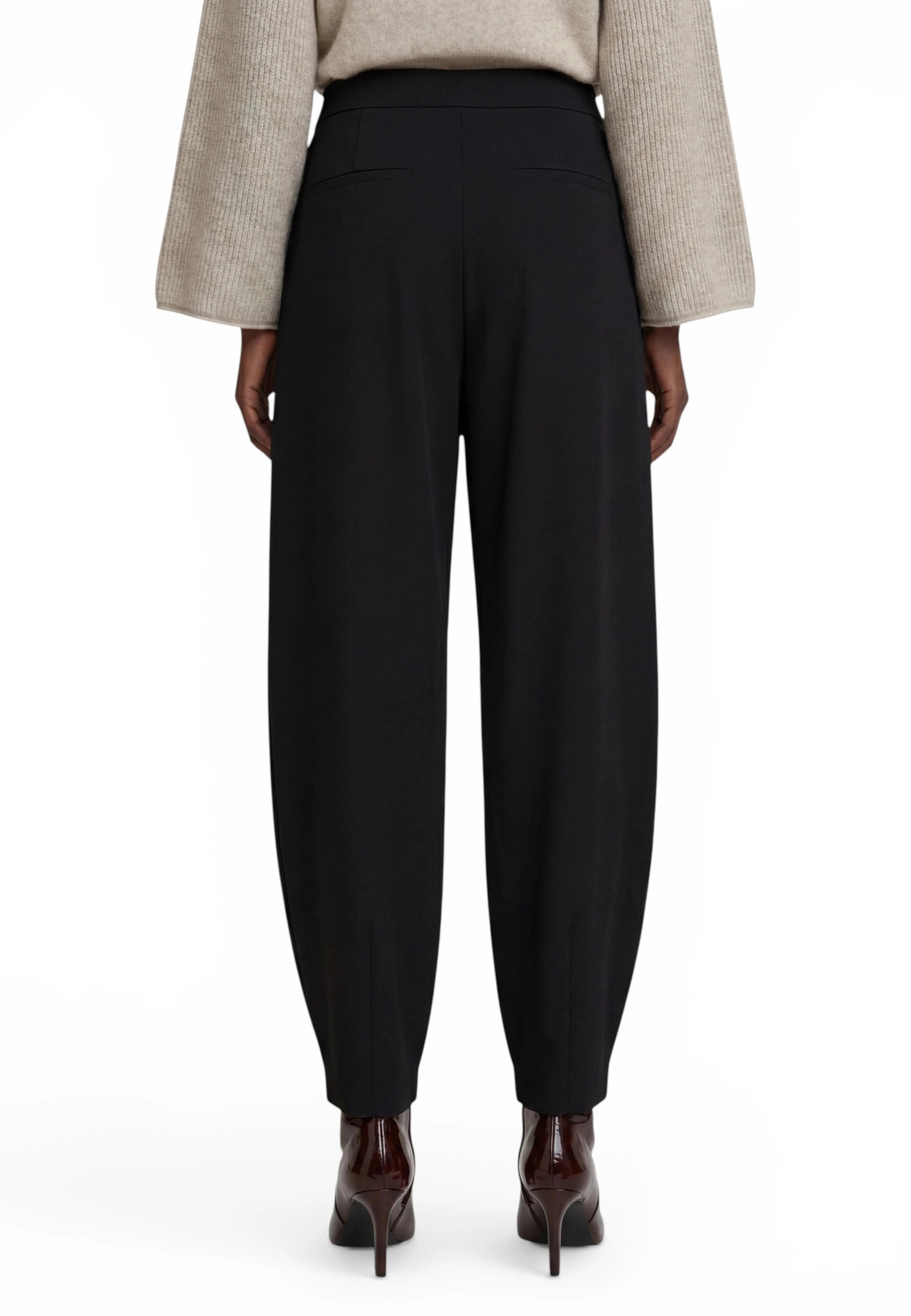 Zero Relaxhose »Casual-Hose mit Bundfalten«