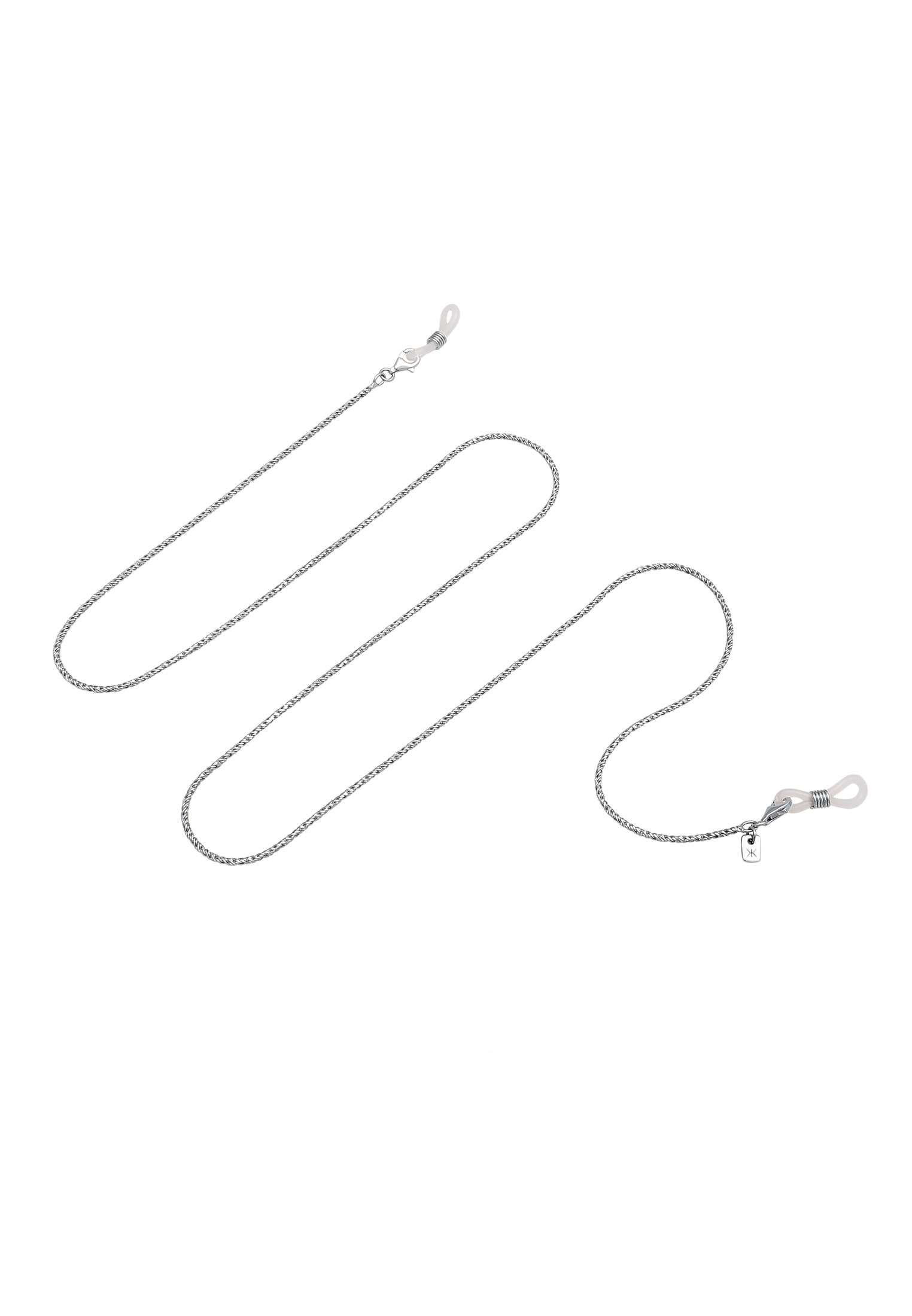 Kuzzoi Schmuckset »Schmuckzubehör Brillenkette Figaro Gliederkette 925 Sterling Silber«