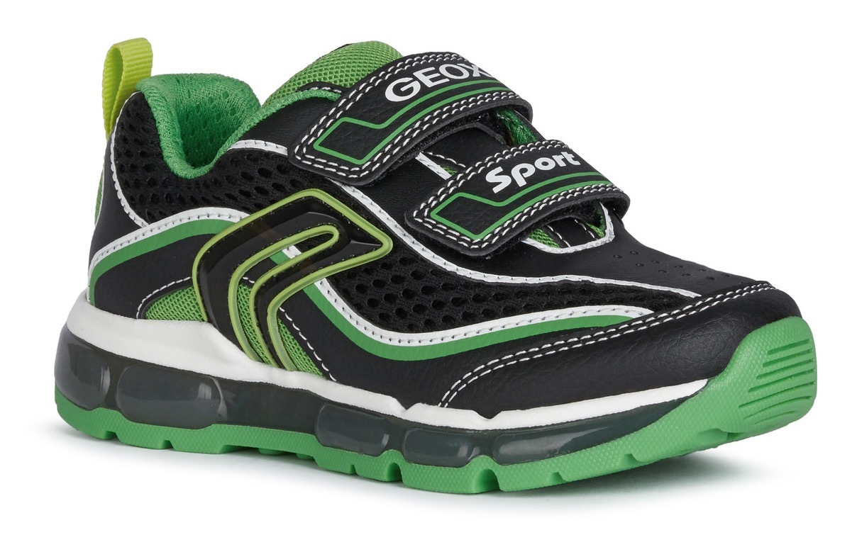 Geox Kids Klettschuh »Blinkschuh ANDROID BOY«, mit herausnehmbarer Innensohle