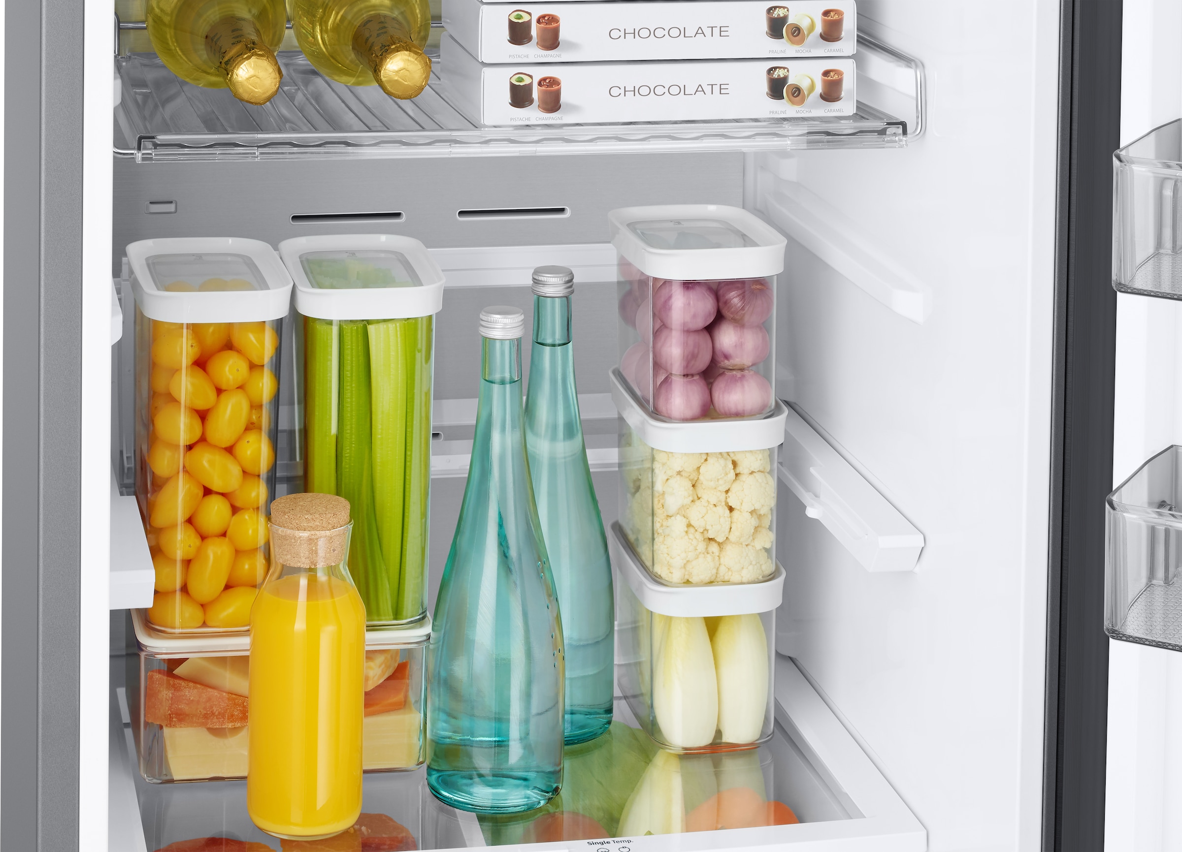 Samsung Kühl-/Gefrierkombination RB7300 »RL38C776ASR« 203 cm hoch 59,5 cm breit