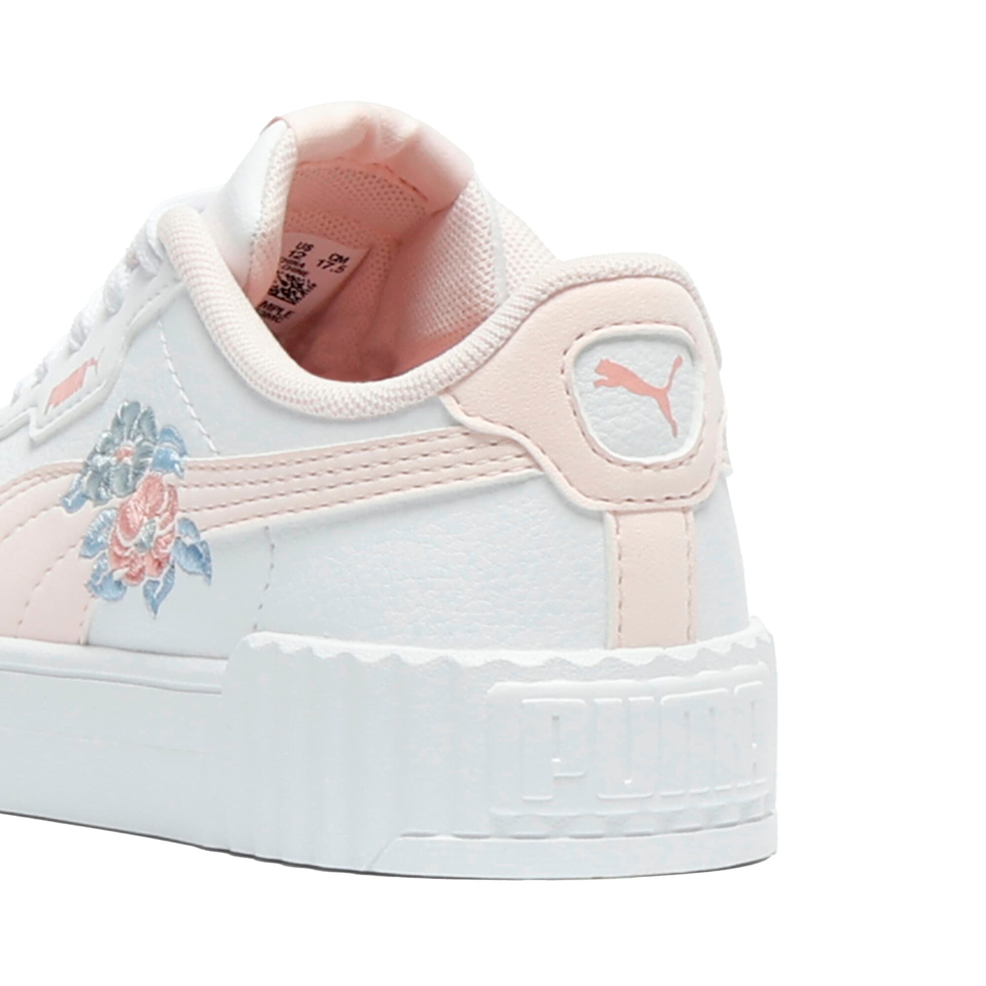 PUMA Sneaker »CARINA 3.0 FLORAL PS«  mit Schnürverschluss, atmungsaktives Innenmaterial aus Textil