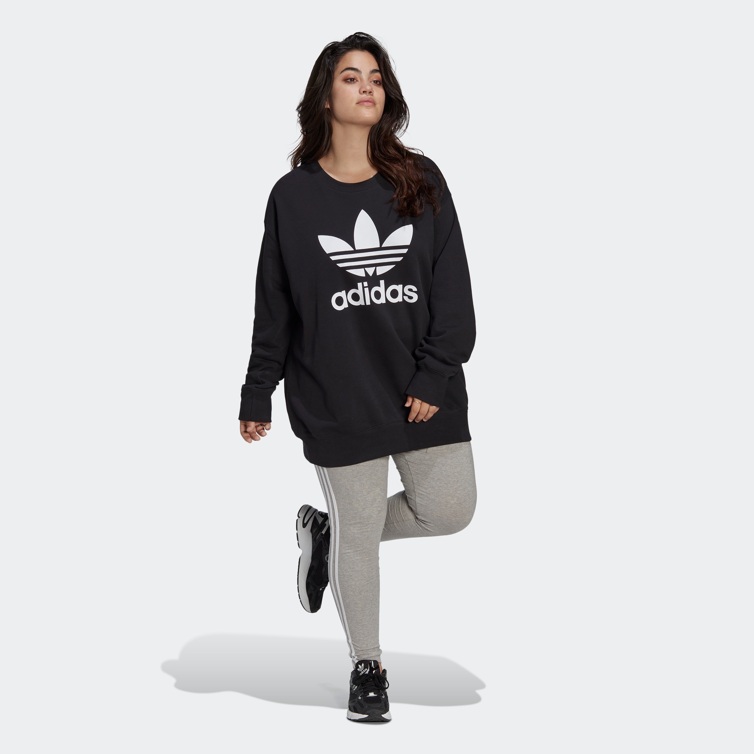 GROSSE GRÖSSEN« Sweatshirt online OTTO »TREFOIL – bei adidas Originals