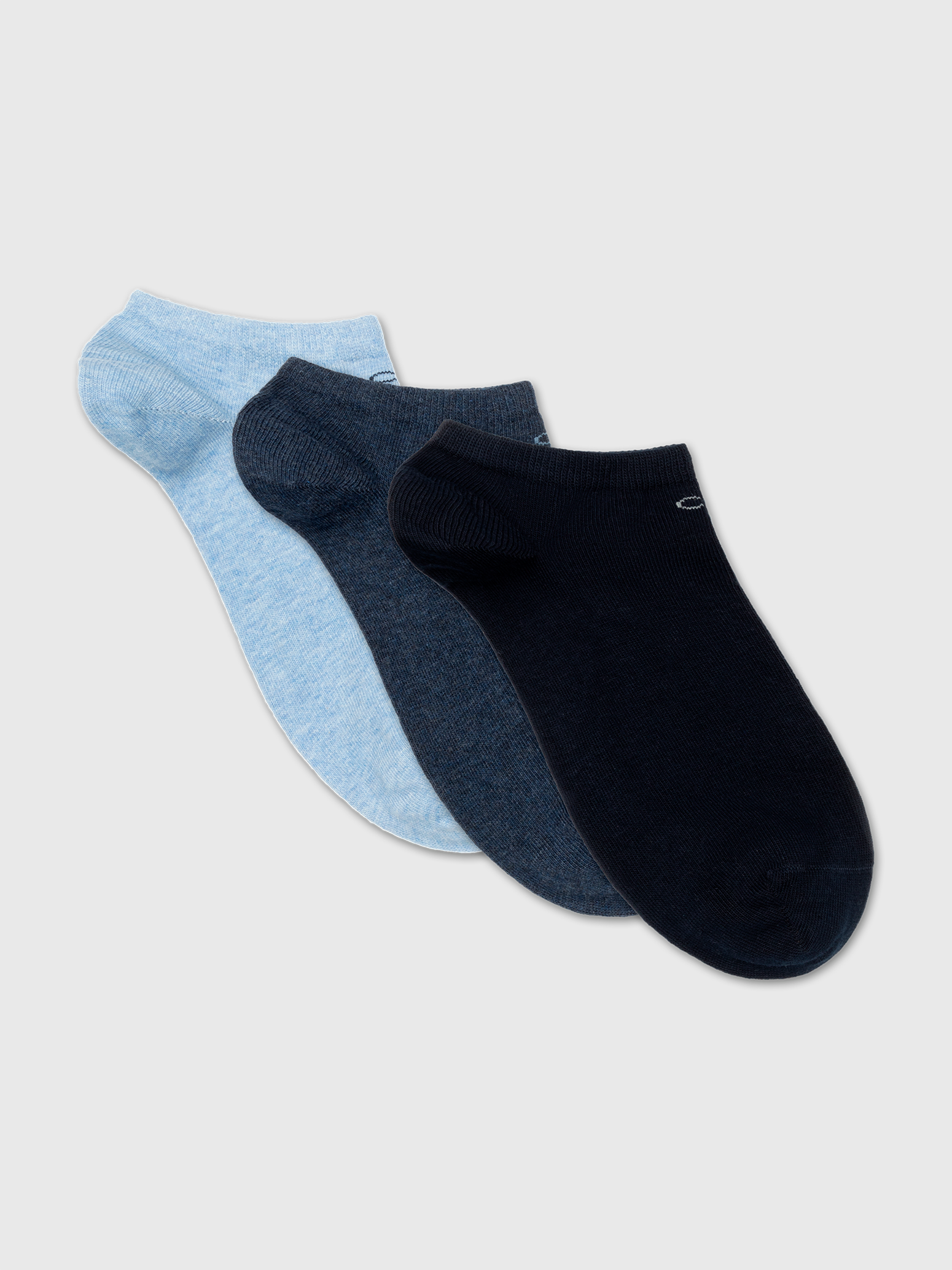 Calvin Klein Jeans Sneakersocken »CK WOMEN SNEAKER 3P«, (3 Paar), Einheitsgröße passend von Gr. 37-41, CK-Logodetail
