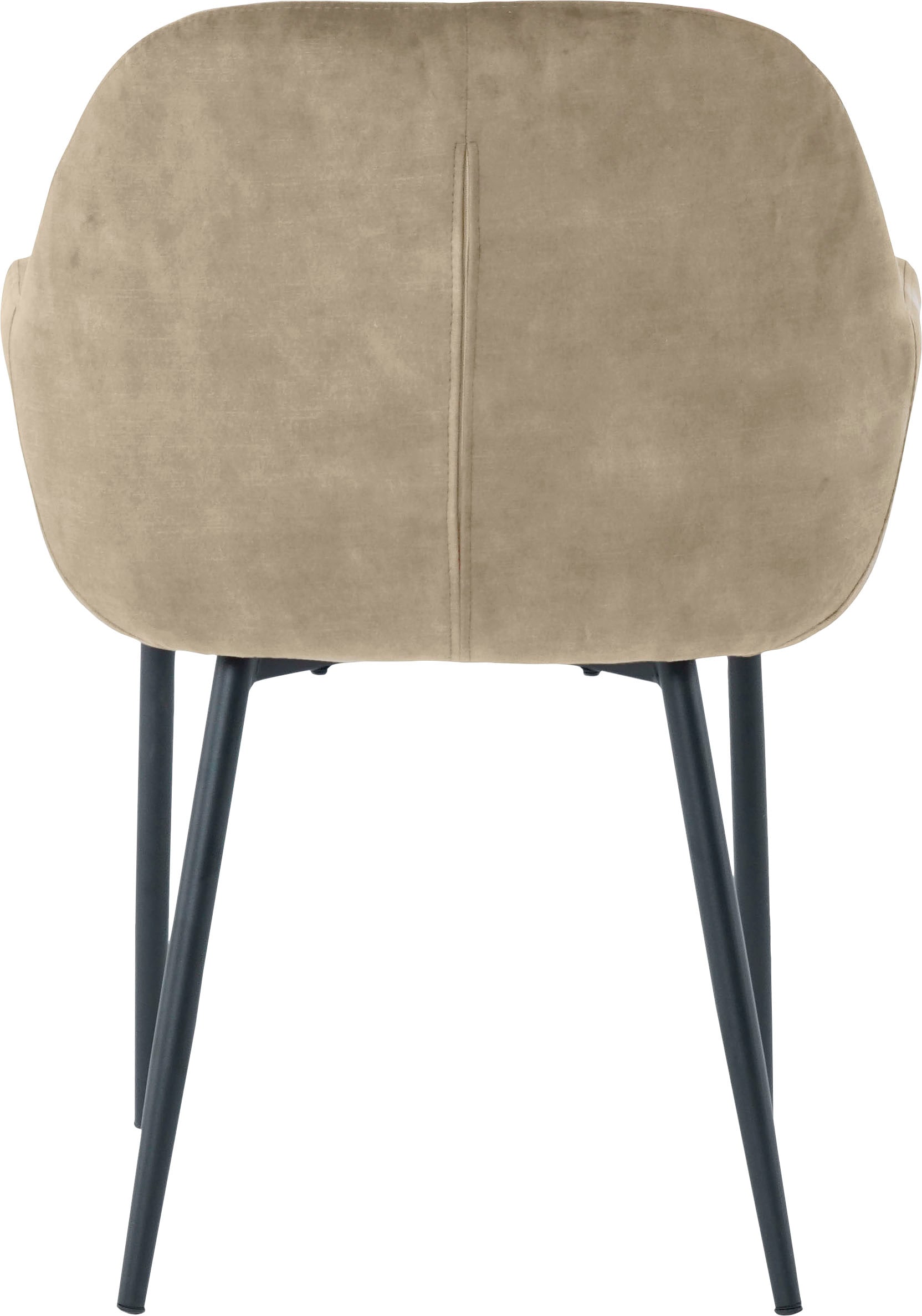 SIT Armlehnstuhl, (Set), 2 St., Samt, glamouröser Bezug in Samtoptik
