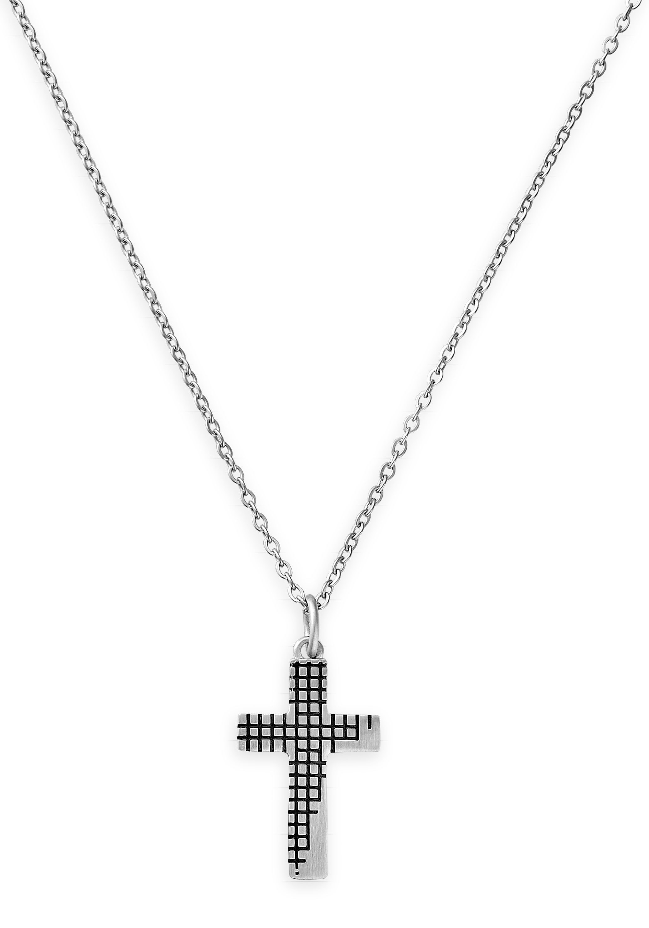 Kette Edelstahl Kreuz, Kette, mit kaufen X4119«, bei Anhänger OTTO XENOX online »Halskette,