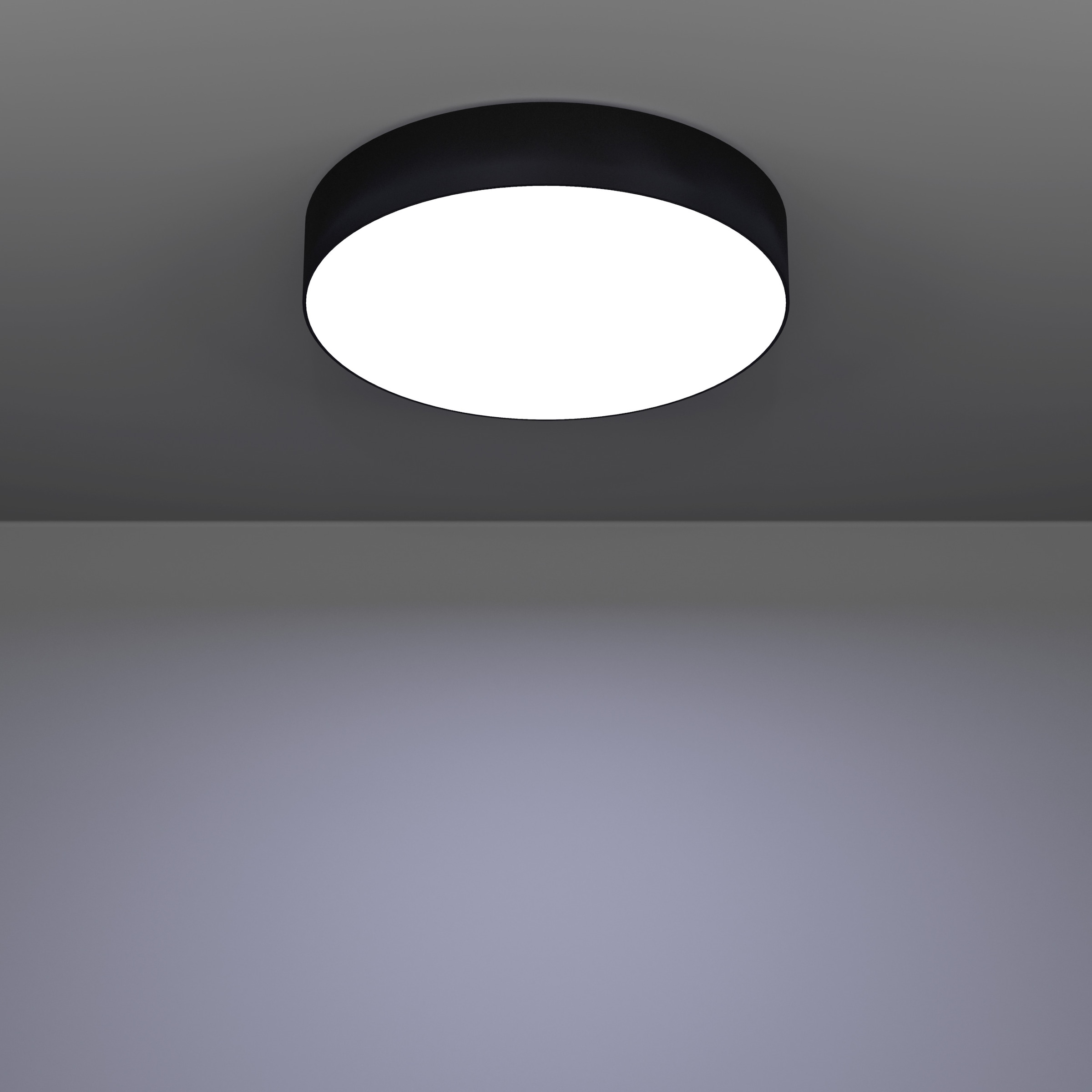 EGLO LED Deckenleuchte »GALLIZZI-Z Deckenlampe - Kunststoff - LED - 15W - IP20« LED-Modul 1 Stk. Kaltweiß | Neutralweiß | RGB | Warmweiß Wohzimmerlampe, Esszimmerlampe, Flur, Schlafzimmer, H7 x Ø39 cm