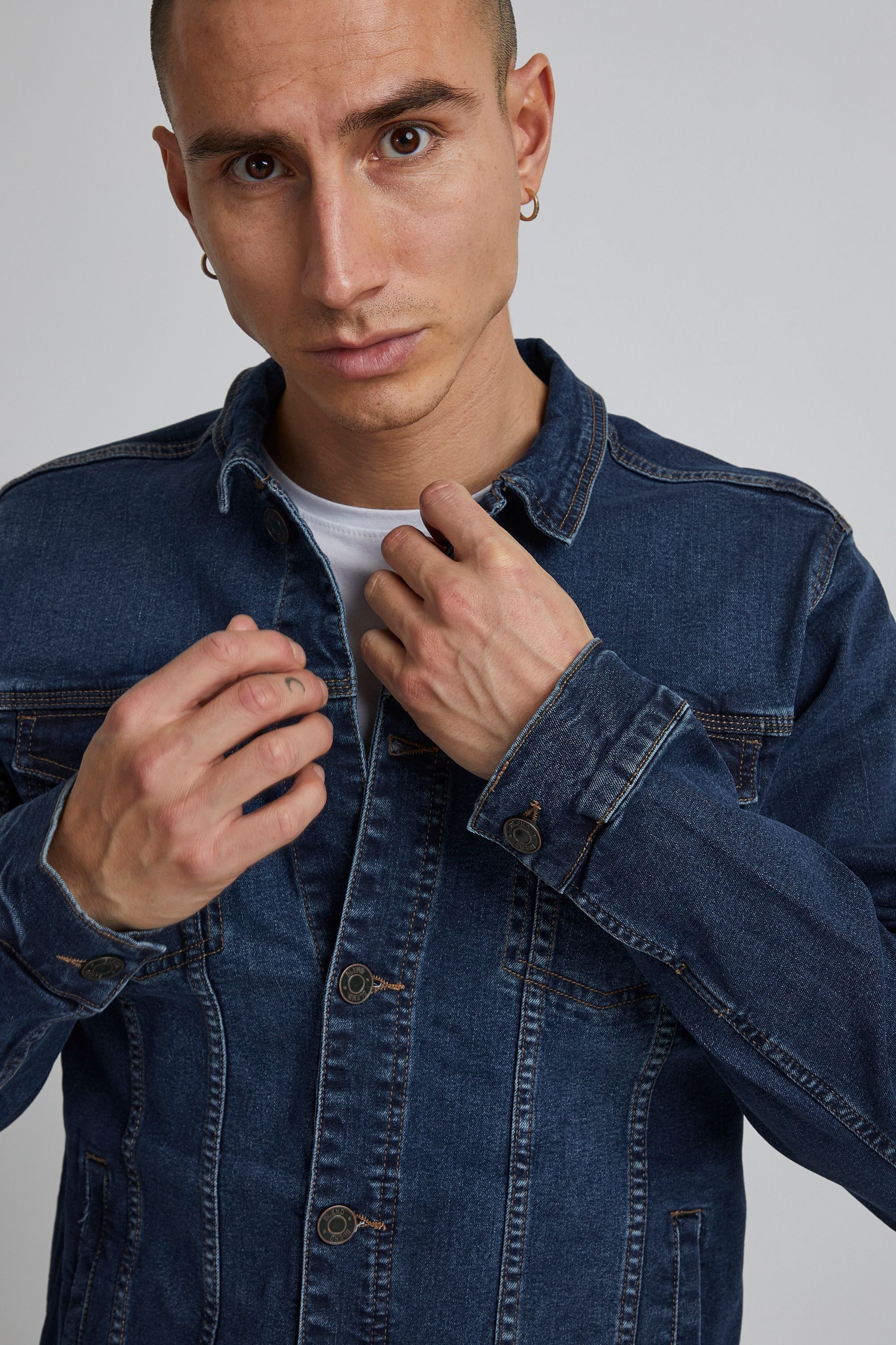 Blend Jeansjacke »Jeansjacke BHNaril«, ohne Kapuze