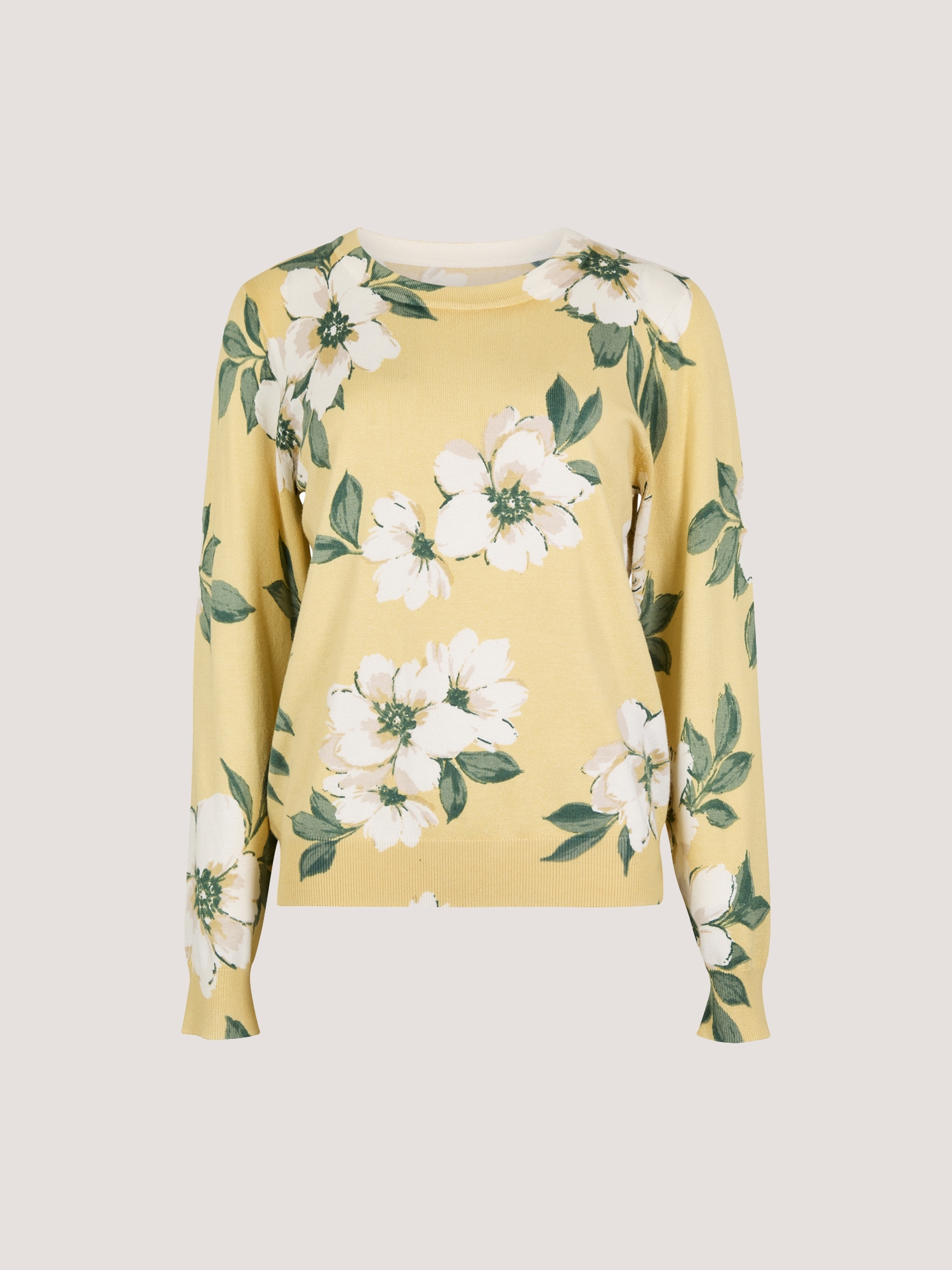 Apricot Strickpullover »Pullover« mit Blumenprint