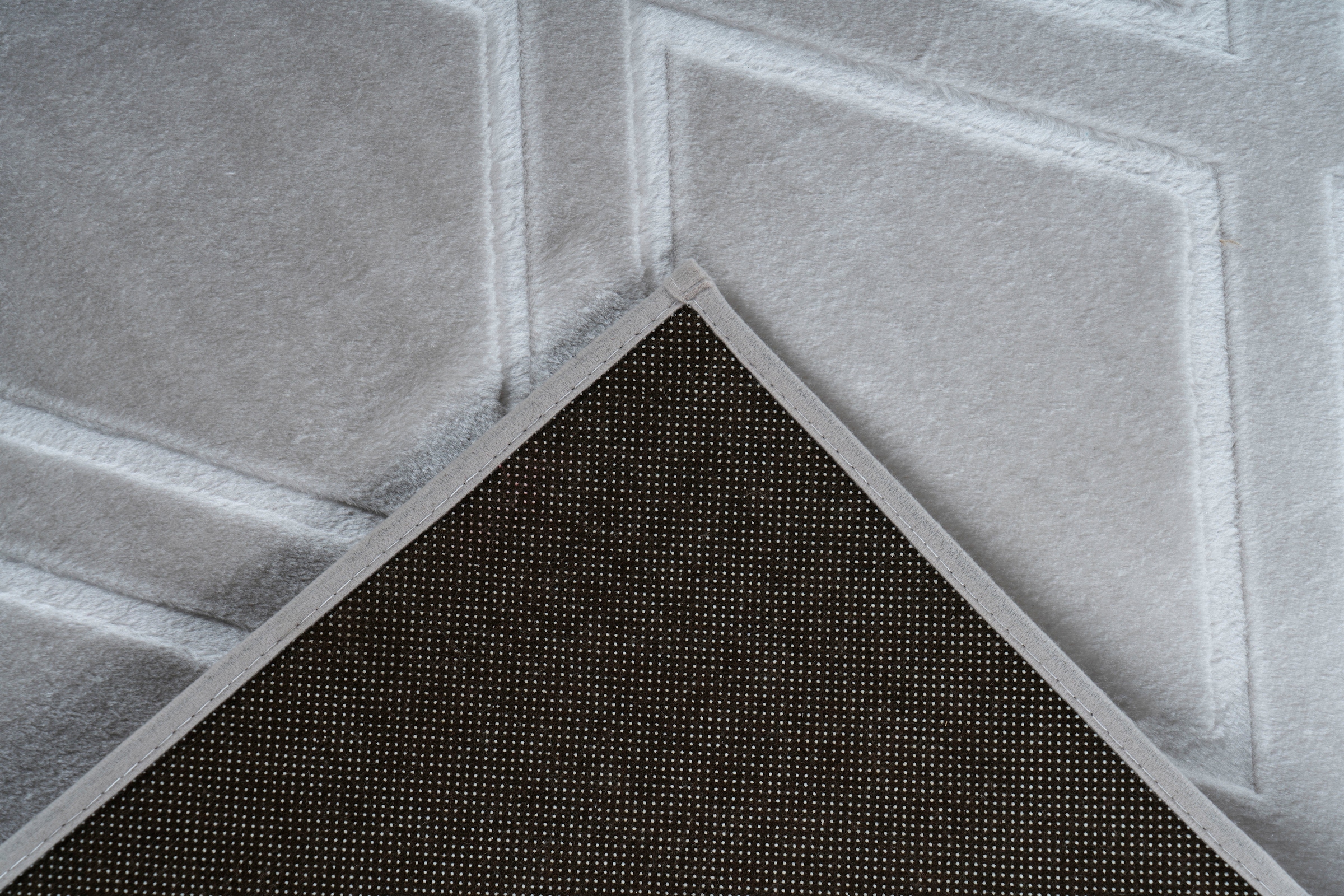 my home Läufer »Ledion«, rechteckig, 7 mm Höhe, besonders weich durch Mikrofaser, Teppichläufer, Kurzflor, 3D-Effekt