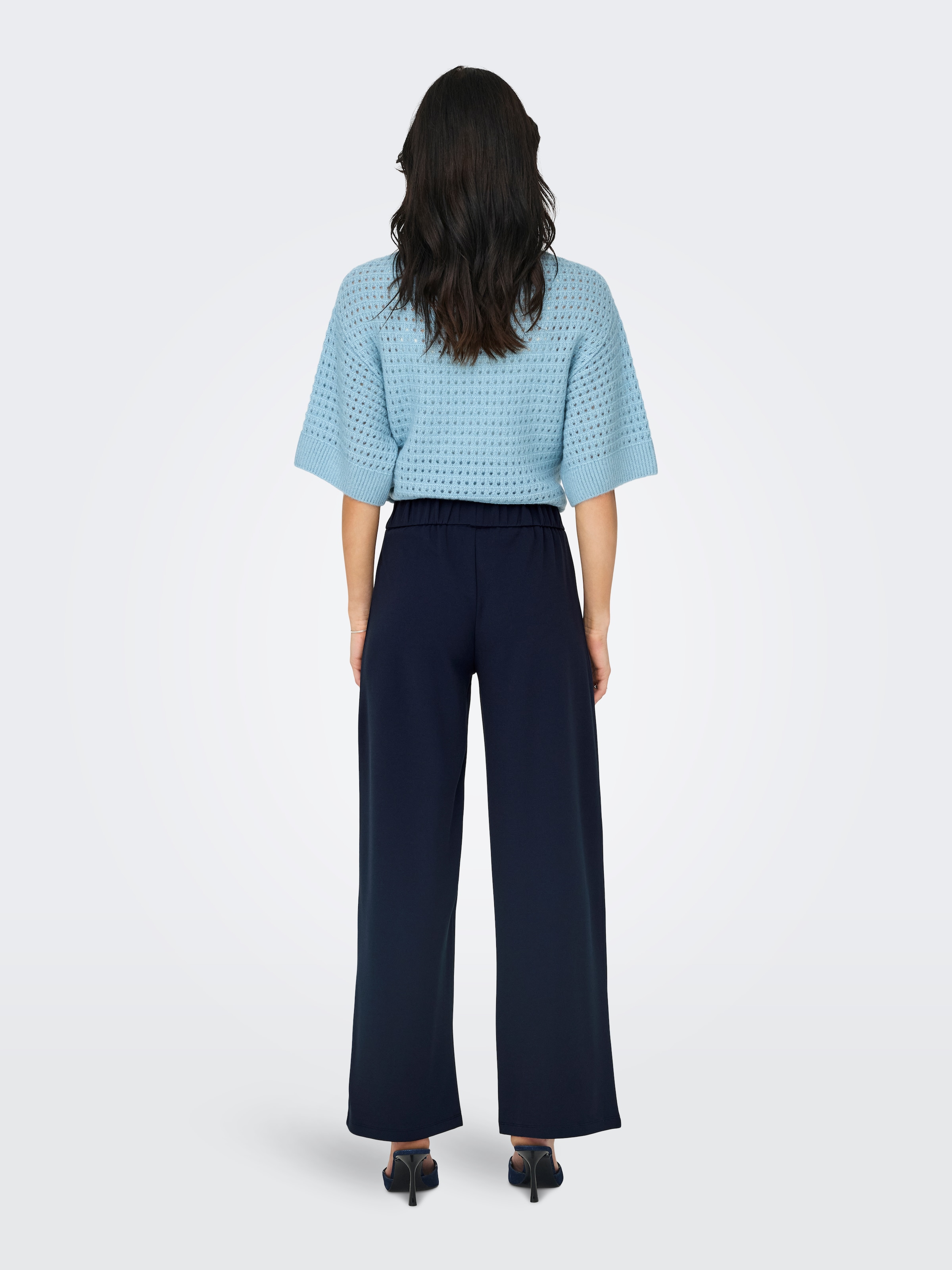 JDY Schlupfhose »JDYLOUISVILLE CATIA WIDE PANT JRS NOOS«, Sommerhose, hinten mit elastischem Bündchen