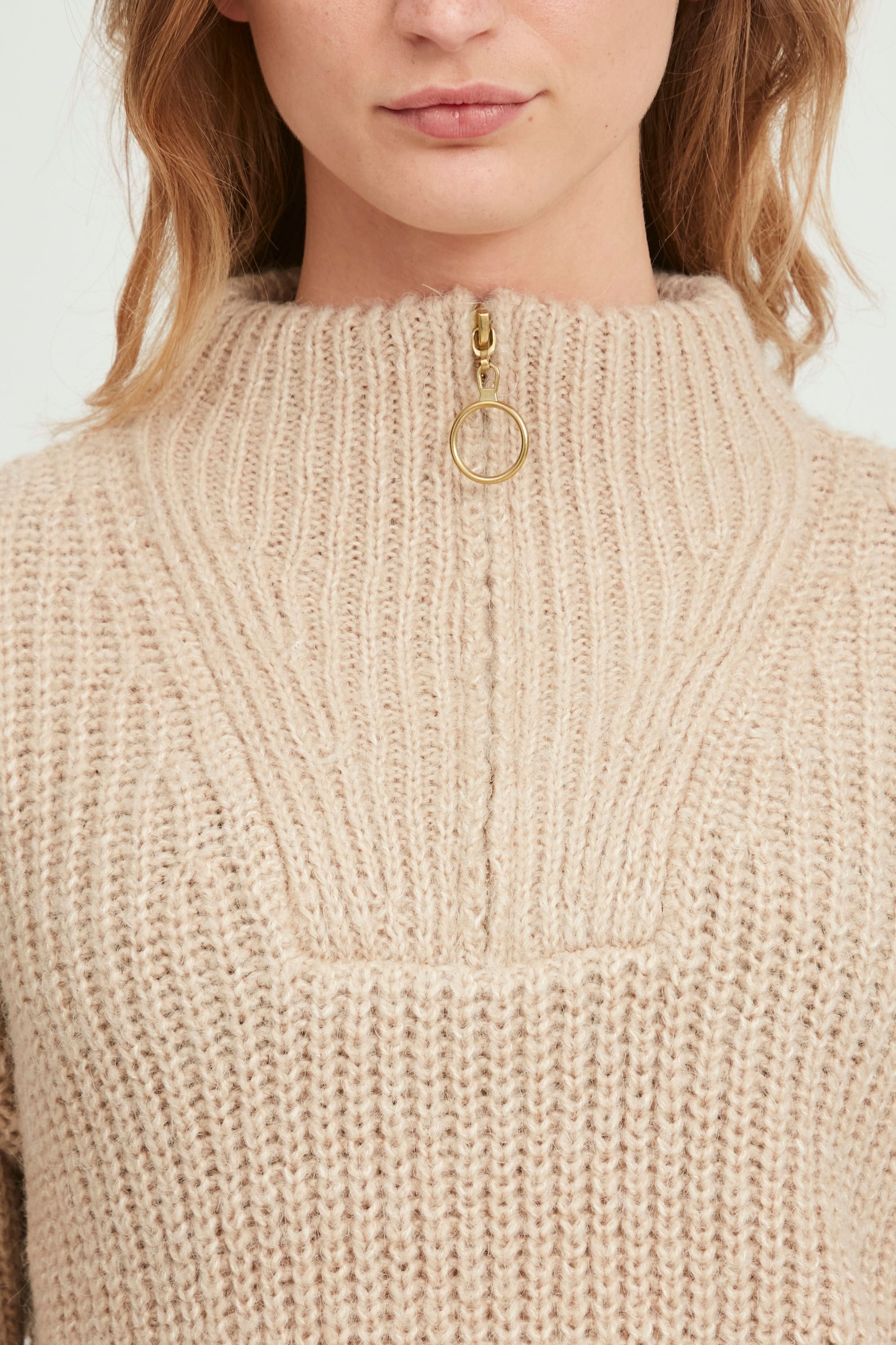 b.young Strickfleece-Pullover »Strickpullover BYMolin«