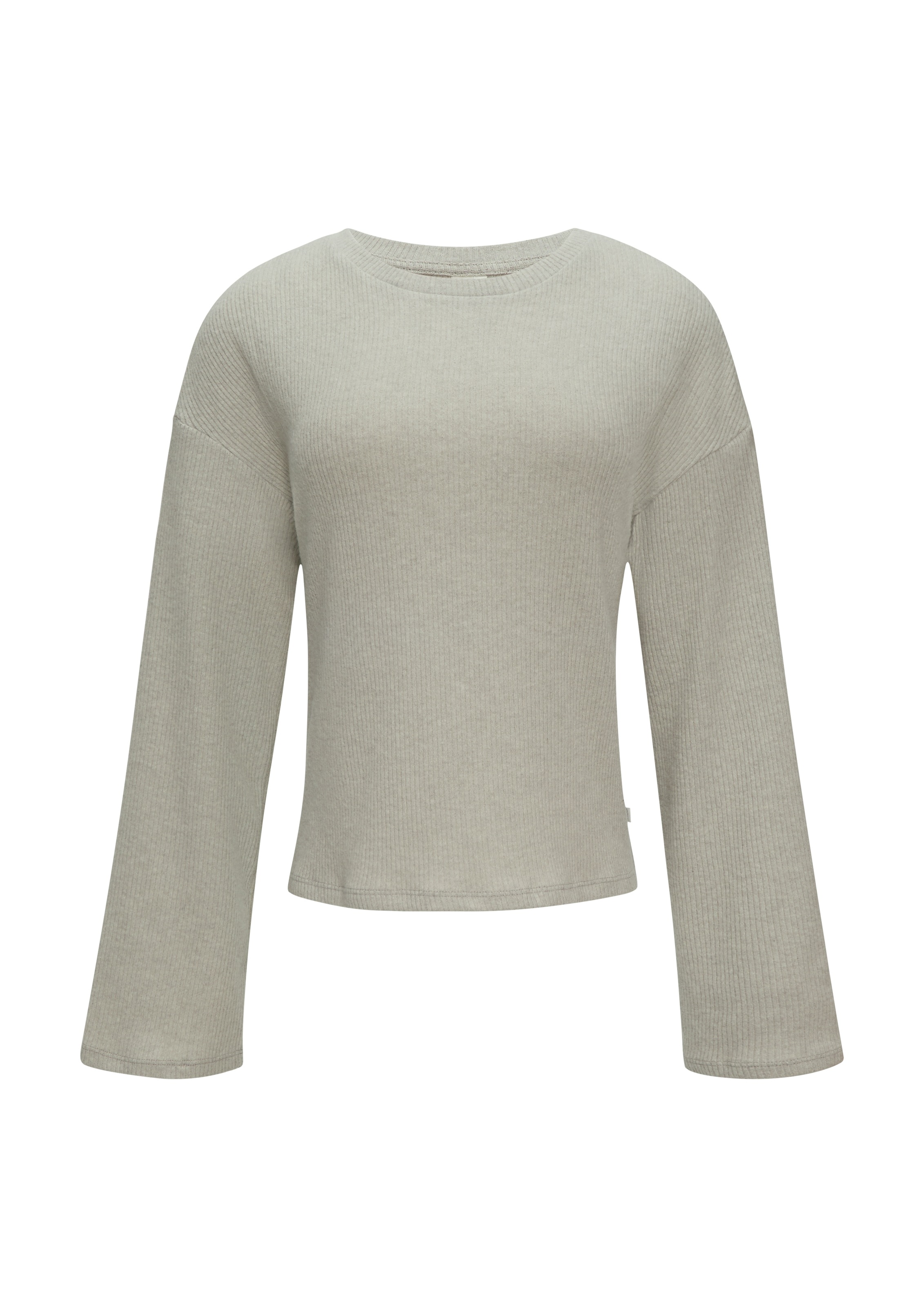 QS Langarmshirt, mit Rundhalsausschnitt