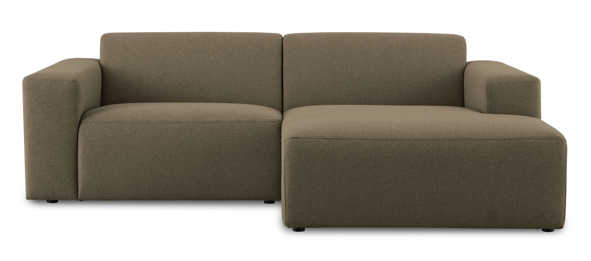 INOSIGN Ecksofa »Koa,228cm, L-Form, Modulsofa, Webstoff, Cord«, Designsofa, weicher Lounge-Sitzkomfort, Welleunterfederung, bodentief