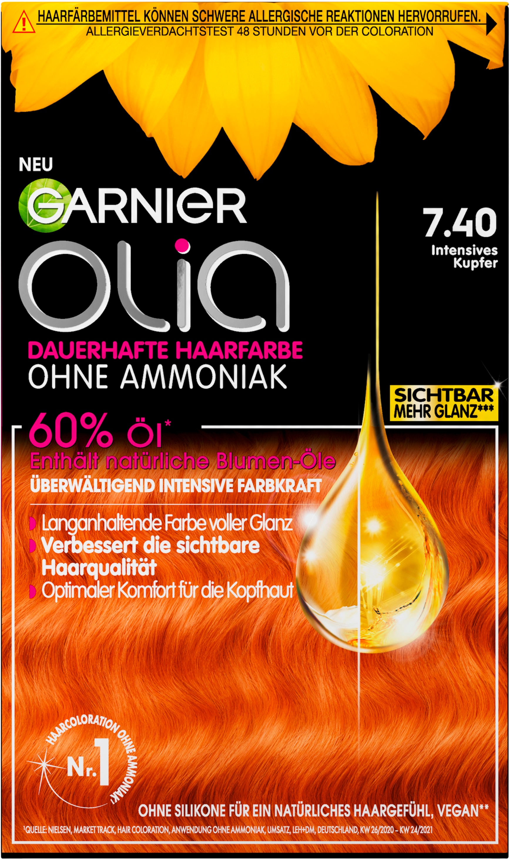 dauerhafte Coloration OTTO (Set, GARNIER 3 »Garnier tlg.) bei Haarfarbe«, Olia kaufen