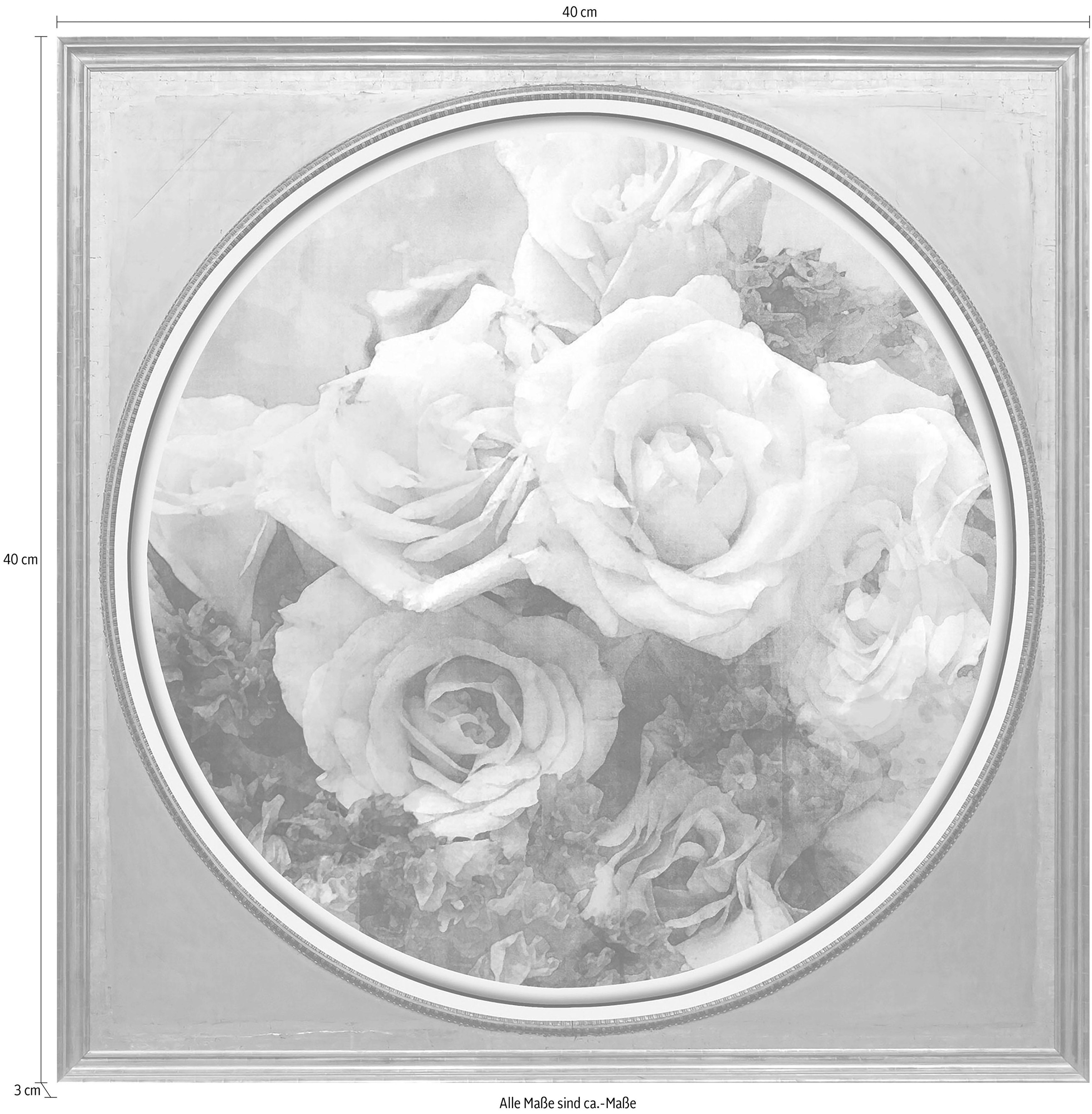 queence Acrylglasbild »Bunter Blumenstrauß III« Blumen | Blumenbilder | Gemälde | Kunst | Pflanzen | Pflanzenbilder Fine Art-Print in Galeriequalität