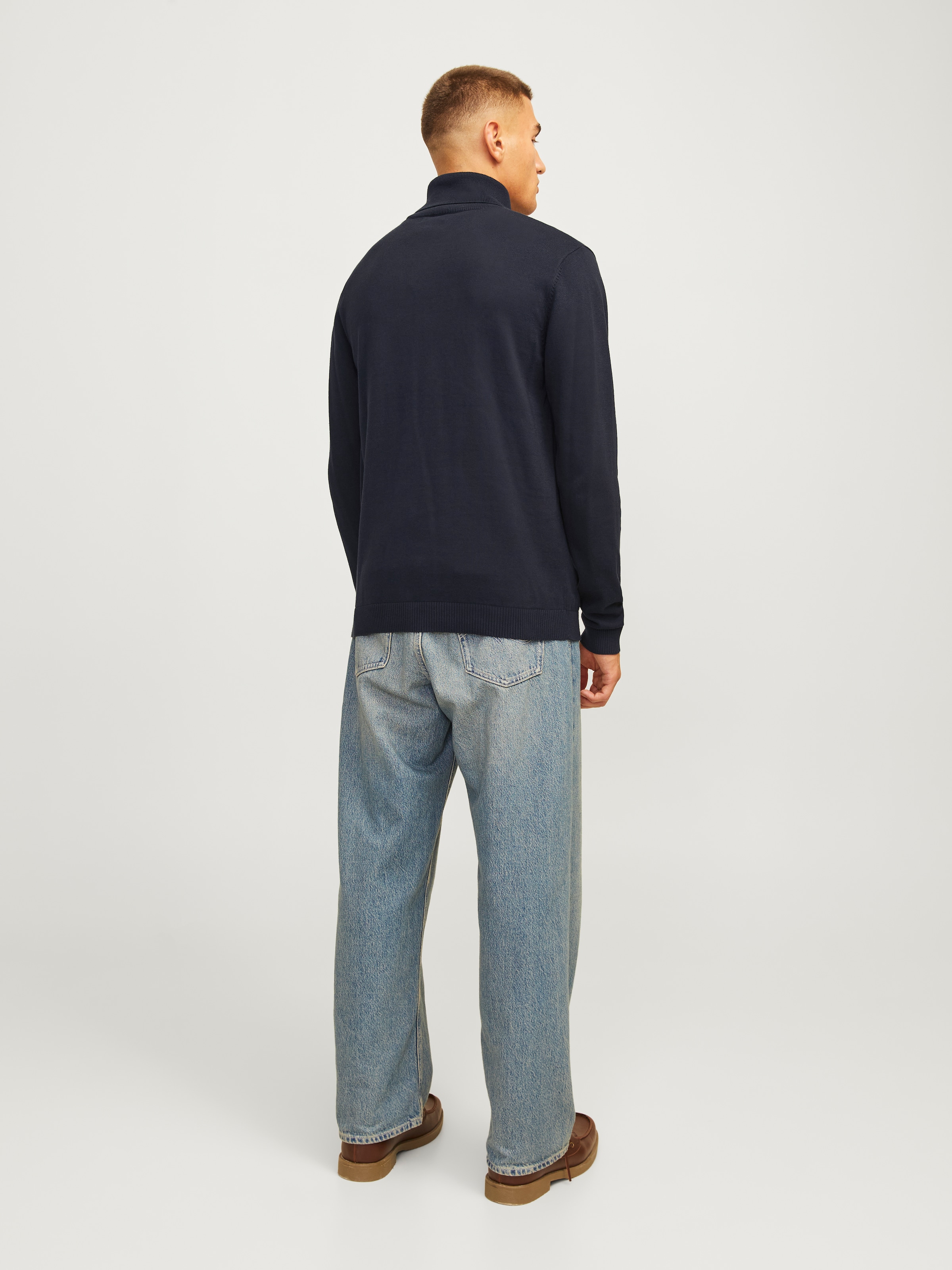 Jack & Jones Rollkragenpullover »JJEBASIC KNIT ROLL NECK NOOS«