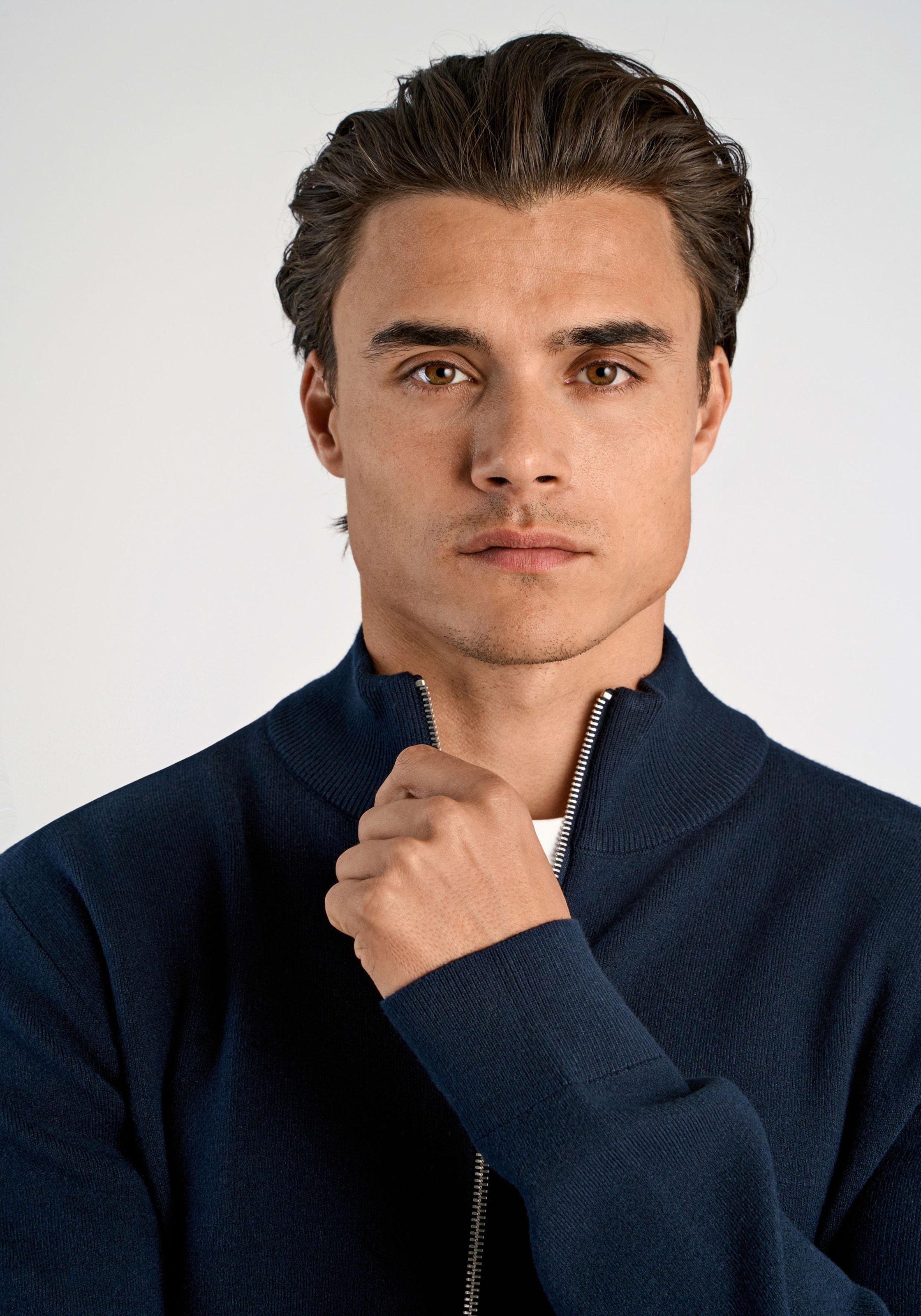 LINDBERGH Cardigan , mit Viskose und Reißverschluss
