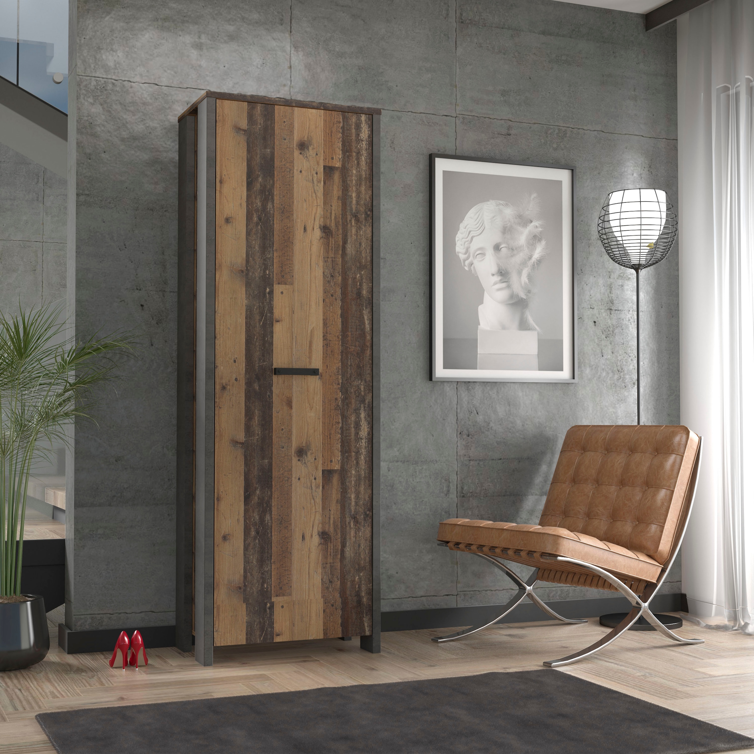 FORTE Garderobenschrank »Clif«, Höhe ca. 200 cm