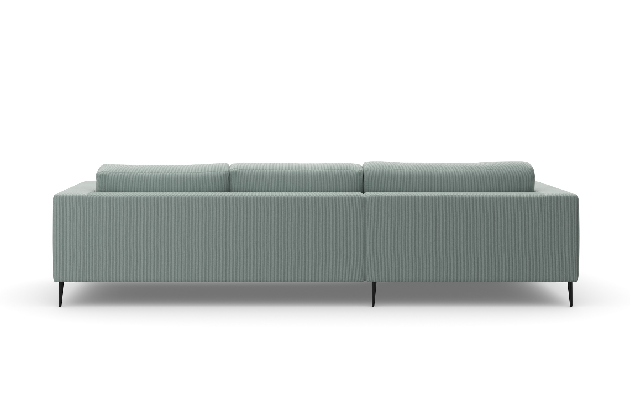 DOMO collection Ecksofa »Modica, zeitlos und elegant, L-Form«, moderne Optik mit extrabreiter Recamiere, auch in Cord