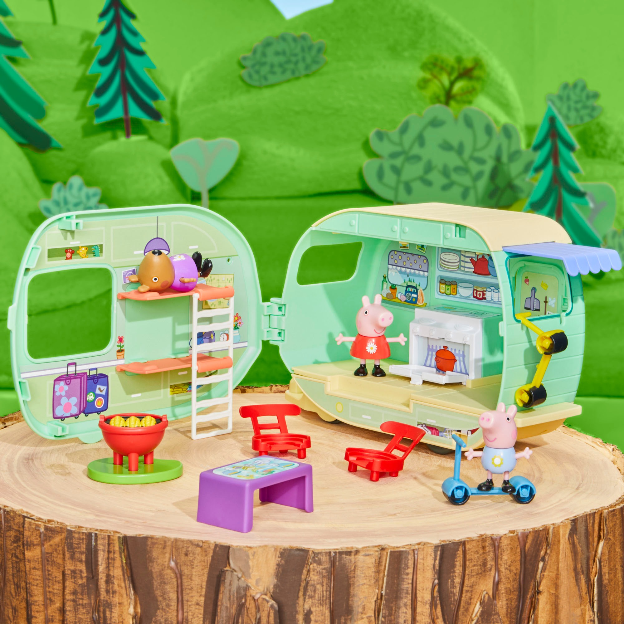 Hasbro Spielwelt »Peppa Pig, Peppas Wohnanhänger«