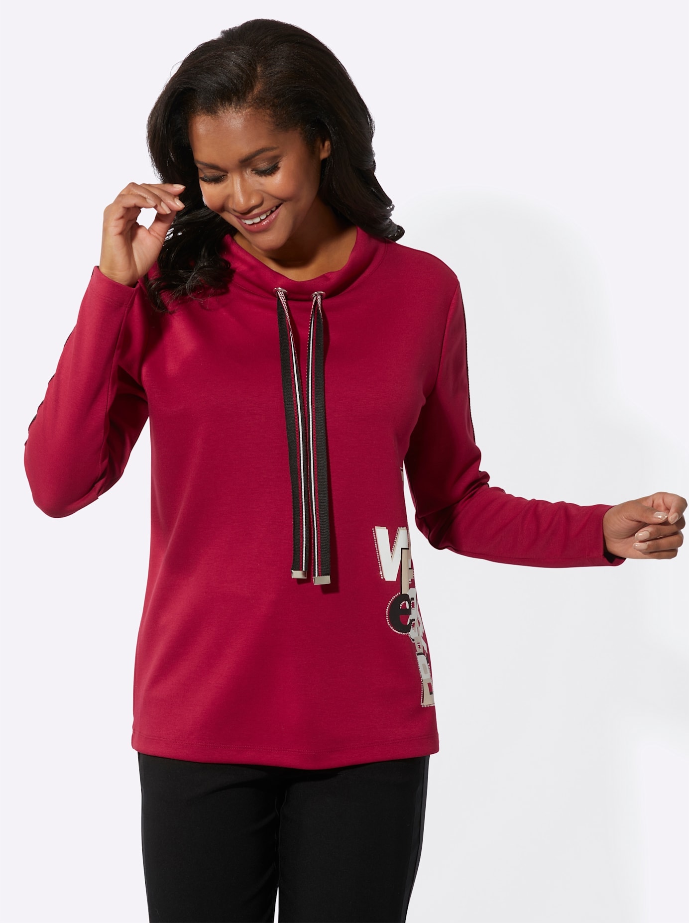 Inspirationen Langarmshirt »Shirt«, (1 tlg.)