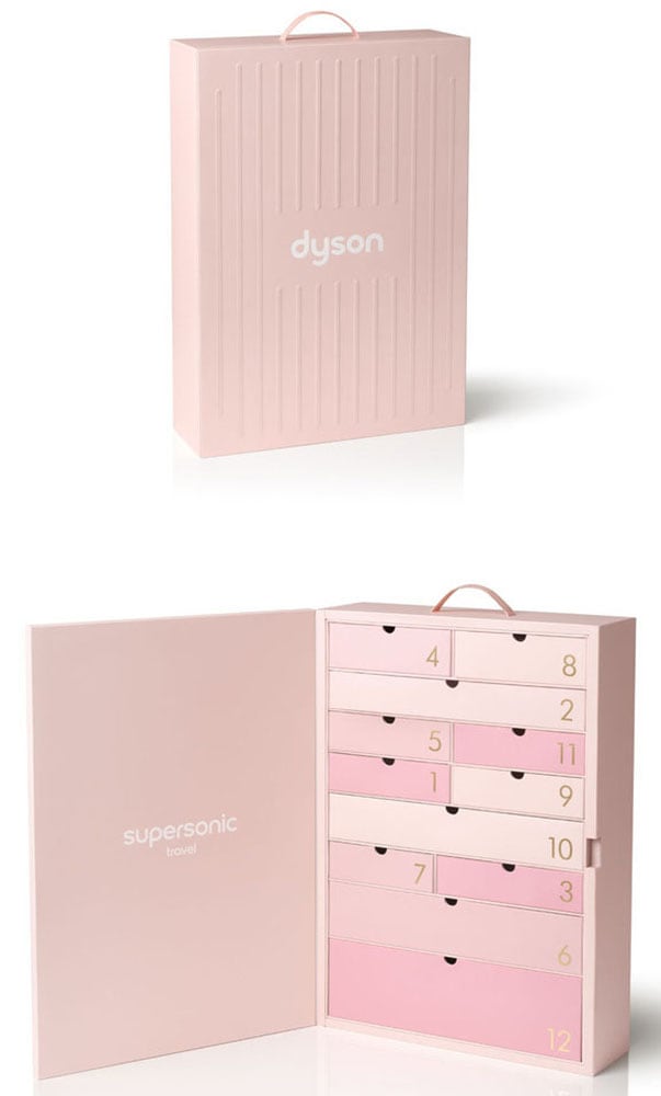 DYSON Kosmetik-Adventskalender »12 exklusive Beauty-Momente für unterwegs und zuhause« für Erwachsene Limitierte Edition, Premium Design, Travel-Inspired