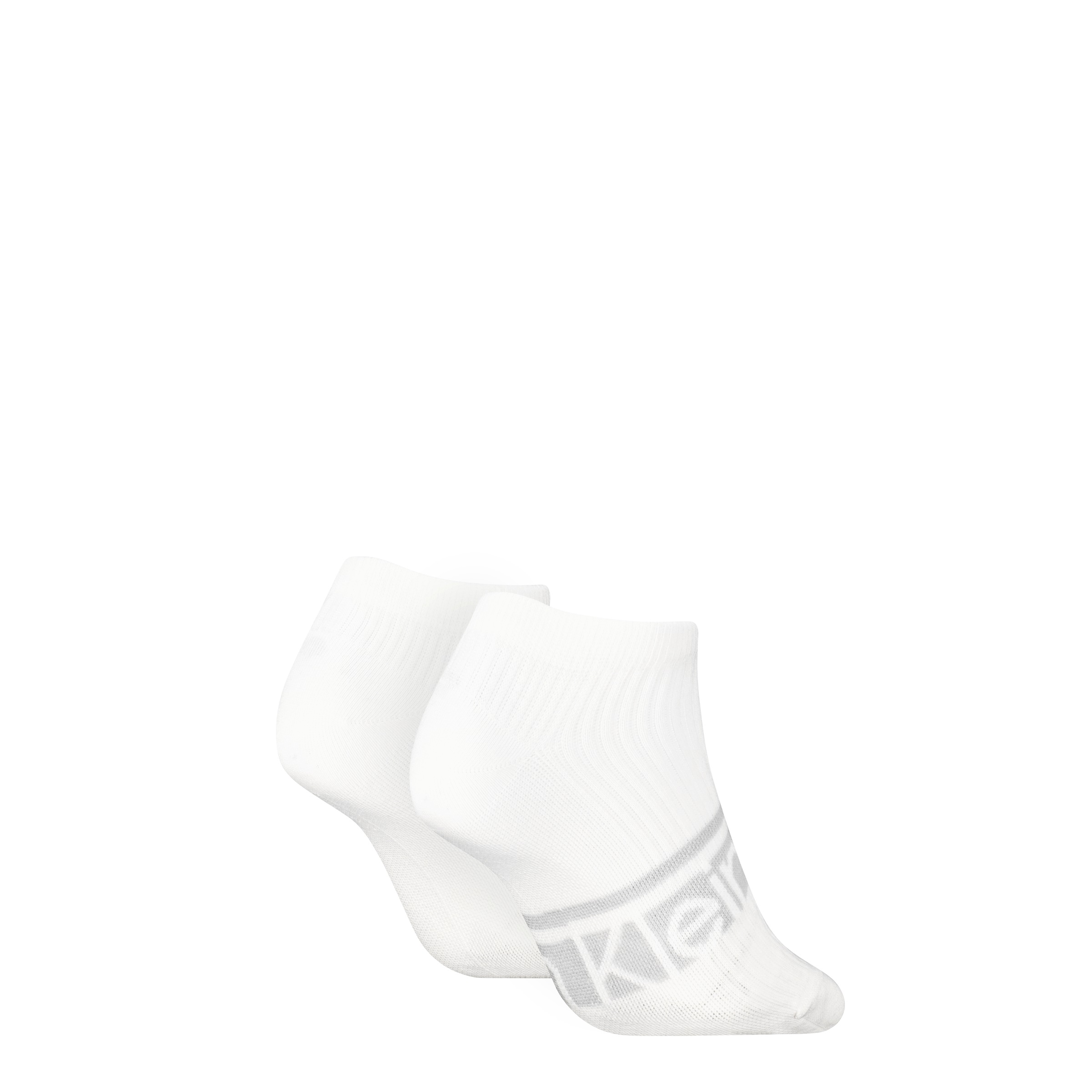 Calvin Klein Sneakersocken »CK WOMEN SNEAKER LOGO STRIPE« 2 Paar,  mit Logoschriftzug, Cotton-Mix