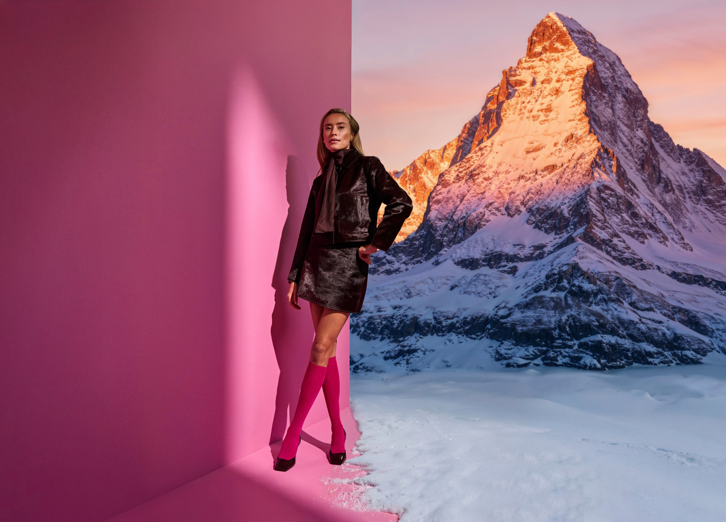 FALKE Kniestrümpfe »ClimaWool« 1 Paar tlg.
