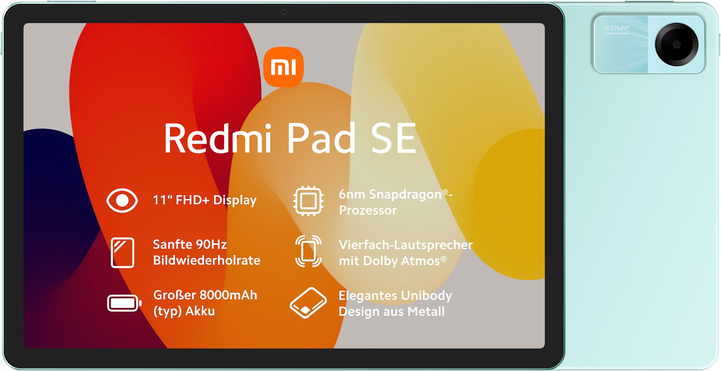 Xiaomi Tablet »Redmi Pad SE 4+128Gb«, (27,94 cm / 11 Zoll), Android, Full HD+,)