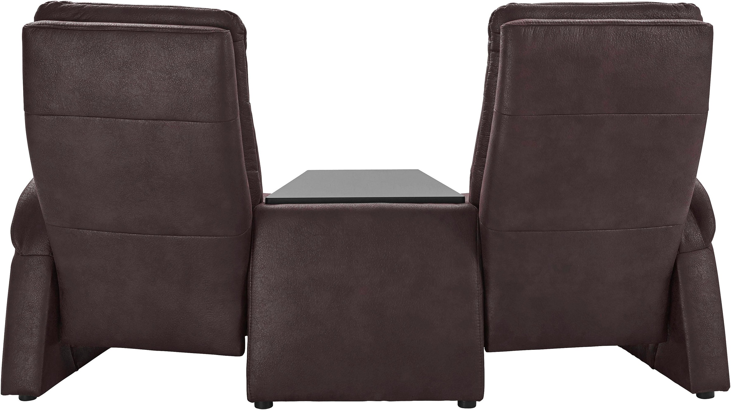 exxpo - sofa fashion 2-Sitzer »Tivoli, Kinosofa mit Relaxfunktion, mit Ablagetisch und Stauraum« bequem und komfortabel