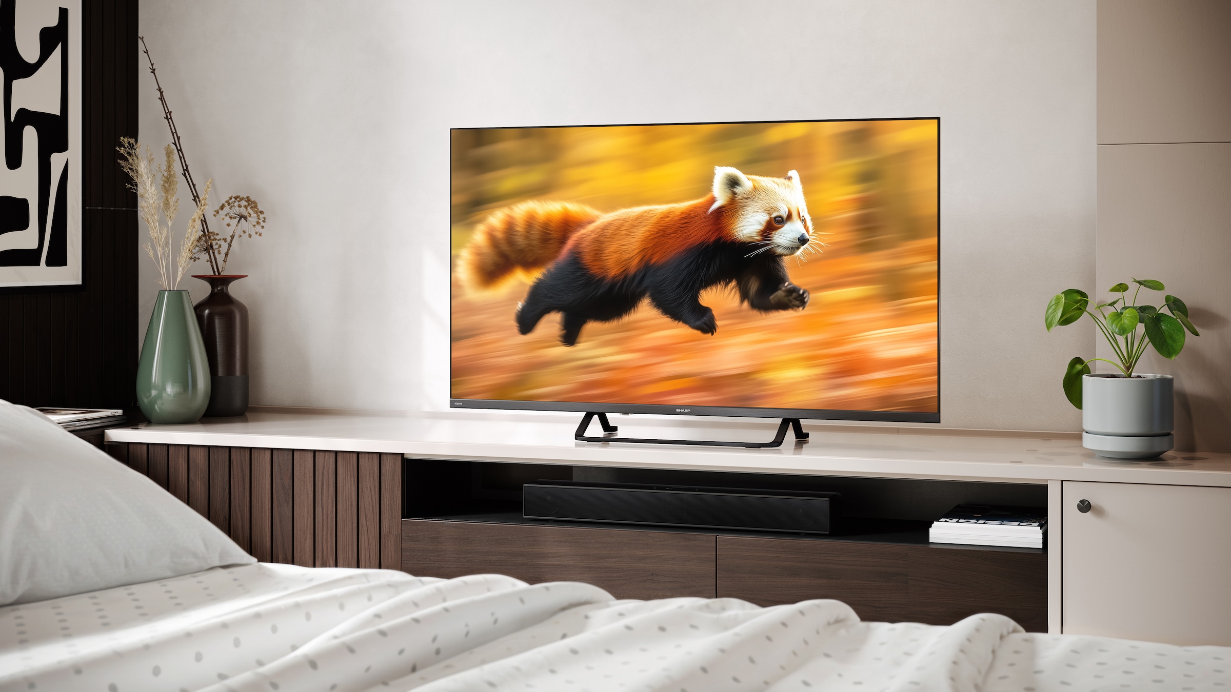 Sharp QLED-Fernseher »2T-C40HF3x« 101 cm/40 ″ Full HD Smart-TV