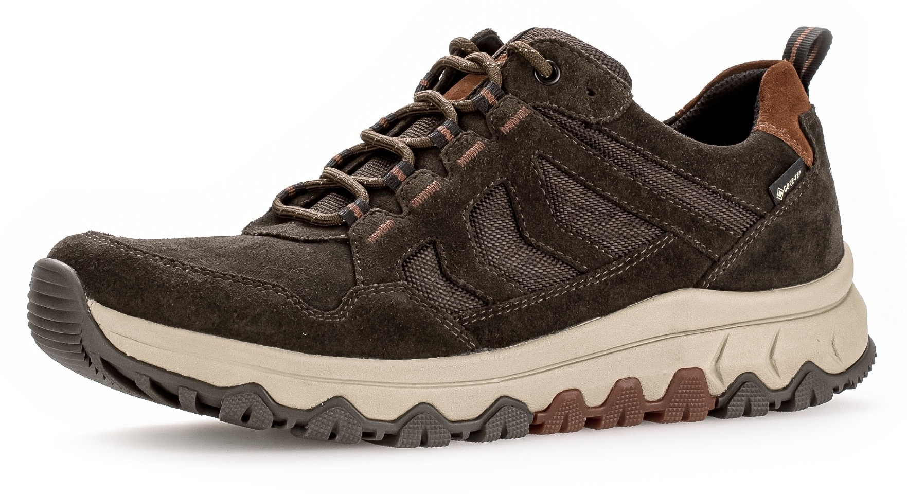 Gabor Rollingsoft Keilsneaker, Outdoorschuh, Schnürerschuh, Halbschuh, Weite G 1/2 (= weit)