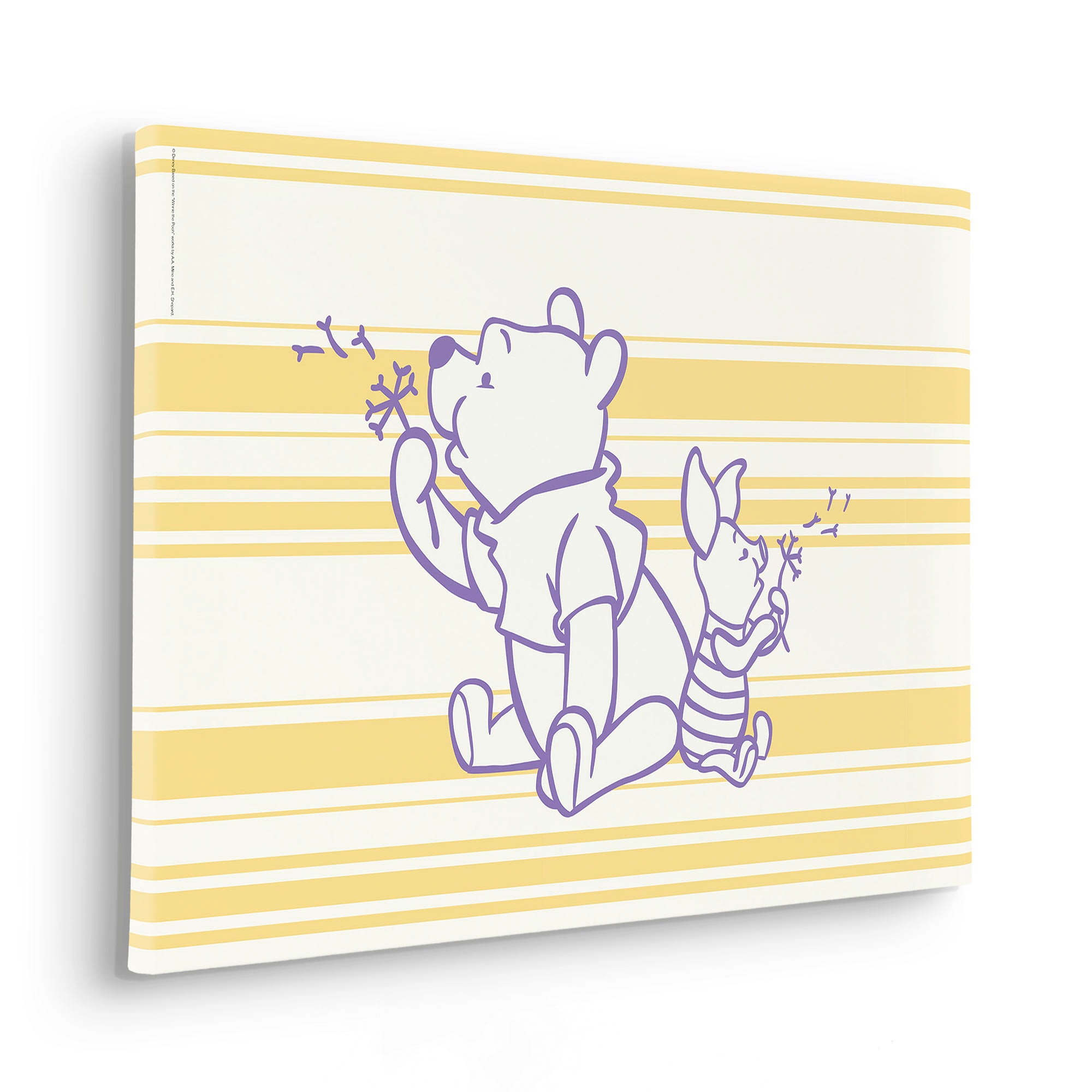 Leinwandbild »Winnie the Pooh Dandelions«, (1 St.), 40x60 cm (Breite x Höhe),...