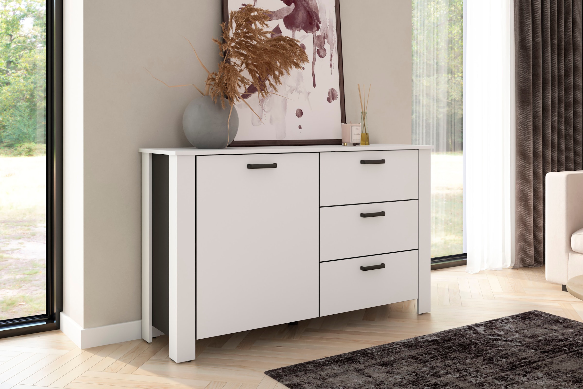 byLIVING Sideboard »Faro« 1 Stk. tlg. moderne Kommode in verschiedenen Farben verfügbar, 140cm.